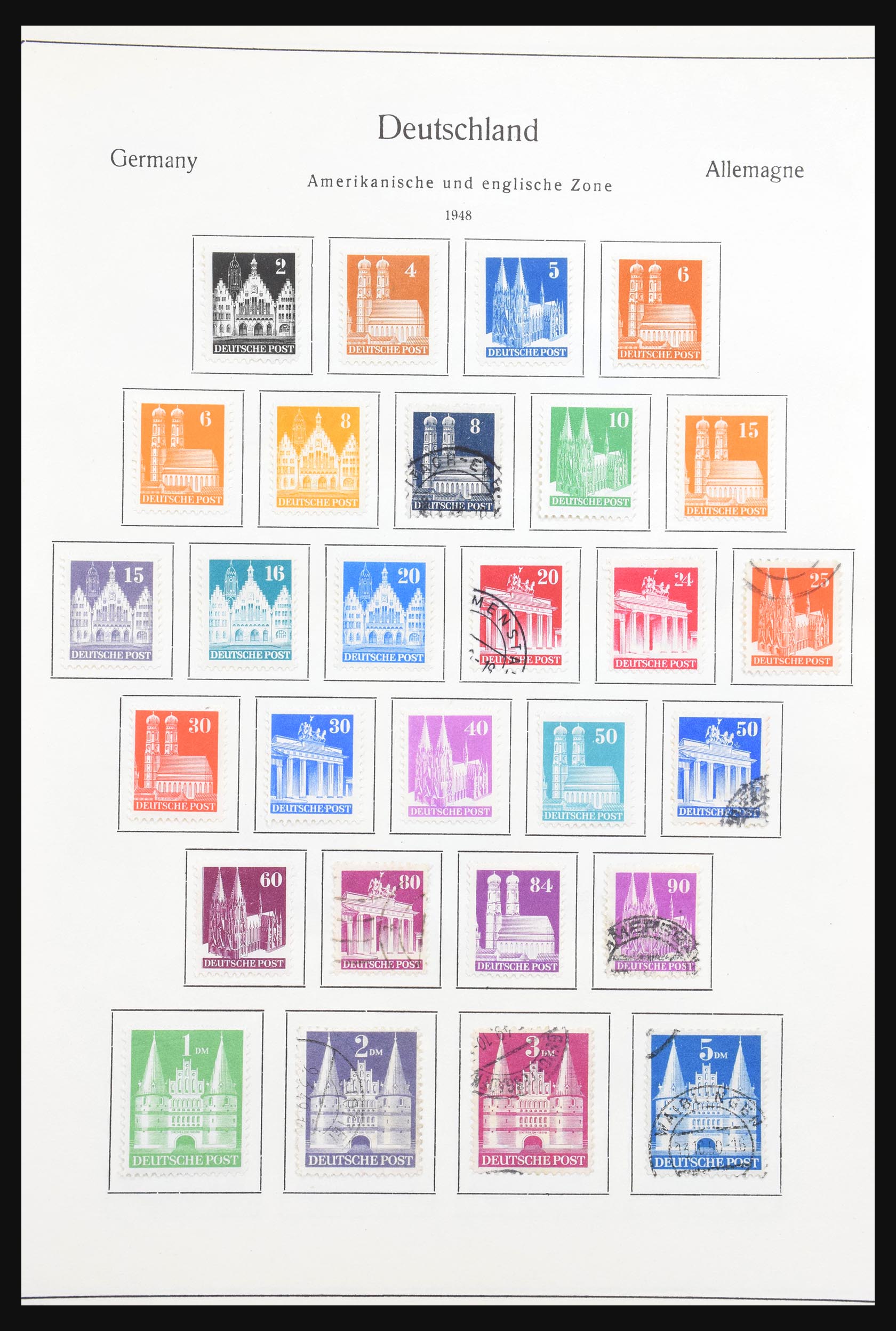 30801 008 - 30801 Bundespost 1949-1978.