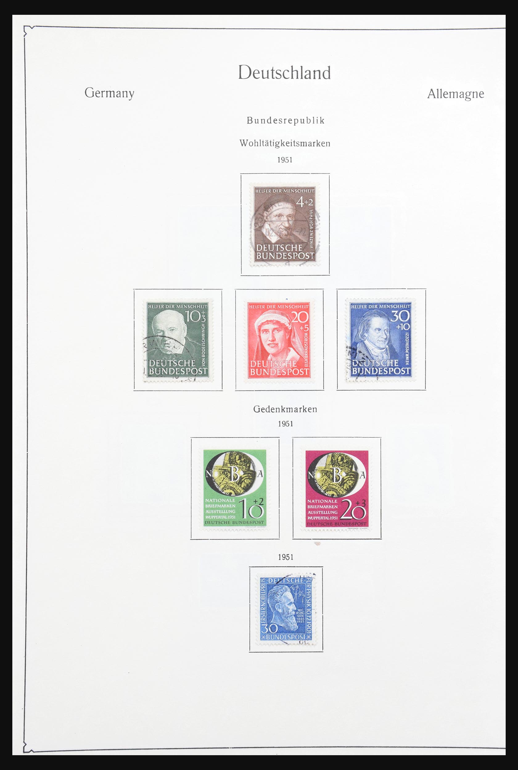 30801 013 - 30801 Bundespost 1949-1978.
