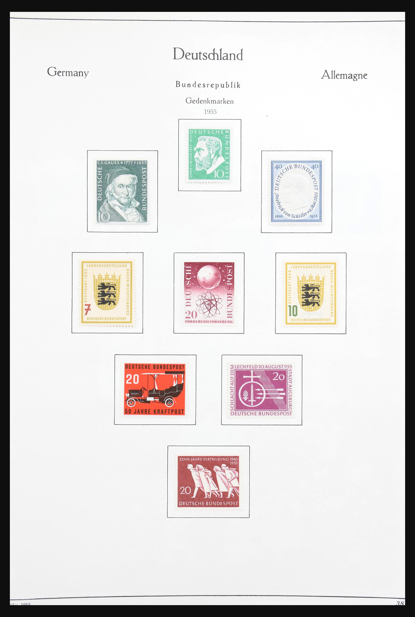 30801 020 - 30801 Bundespost 1949-1978.
