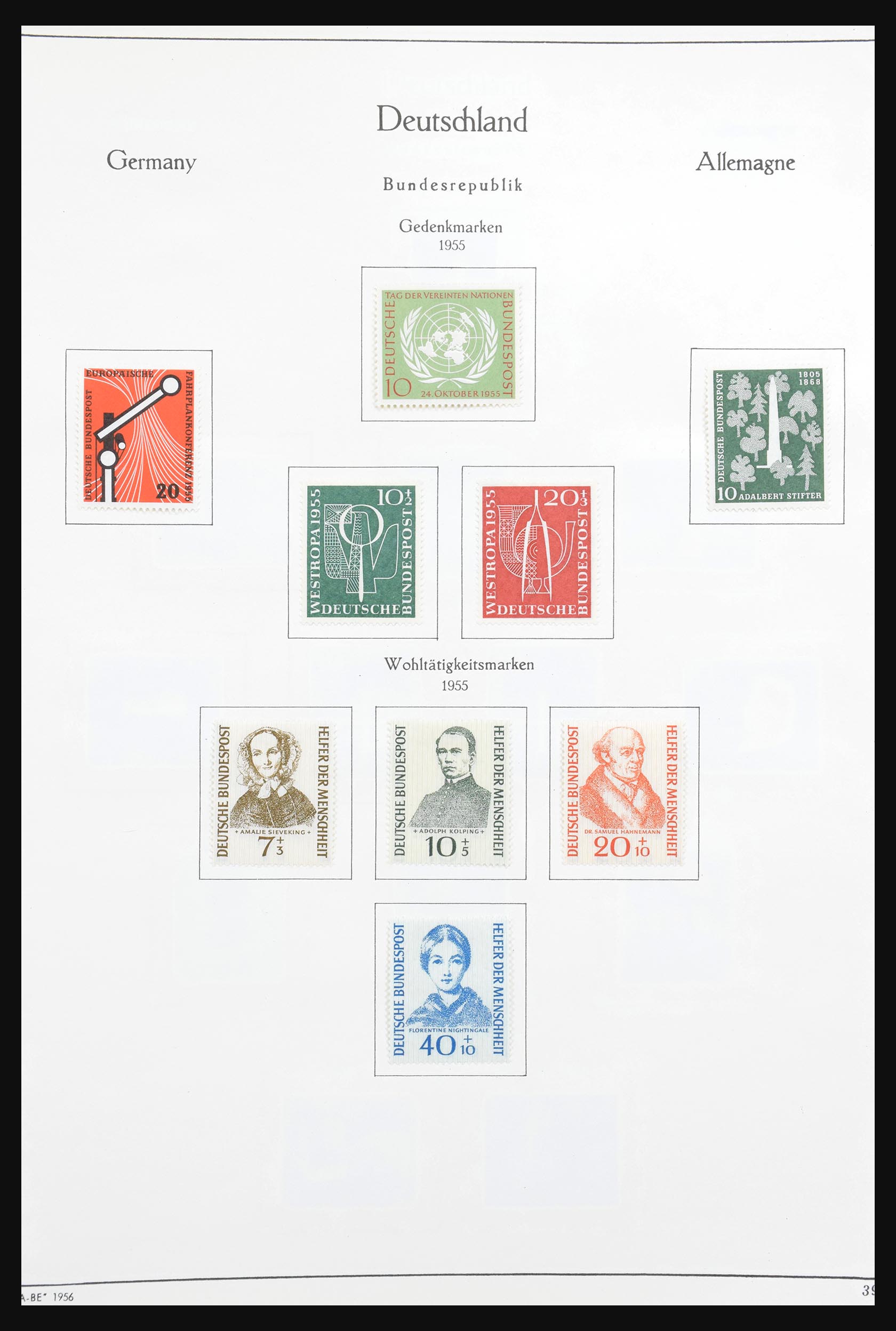 30801 021 - 30801 Bundespost 1949-1978.