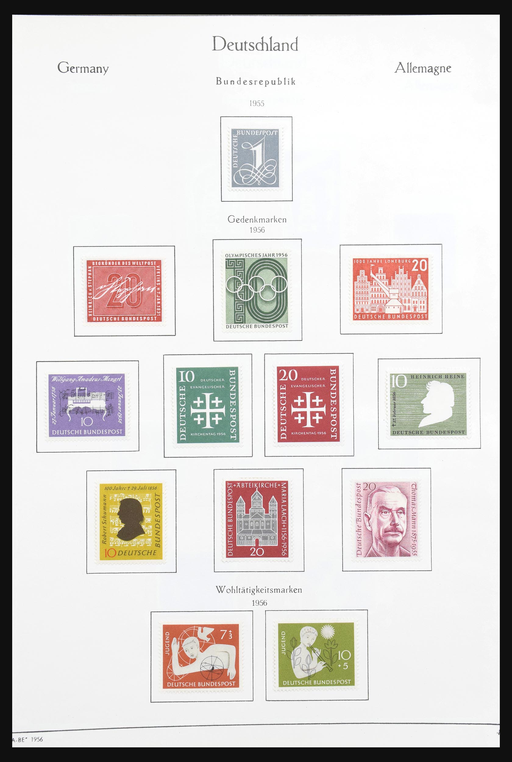 30801 022 - 30801 Bundespost 1949-1978.