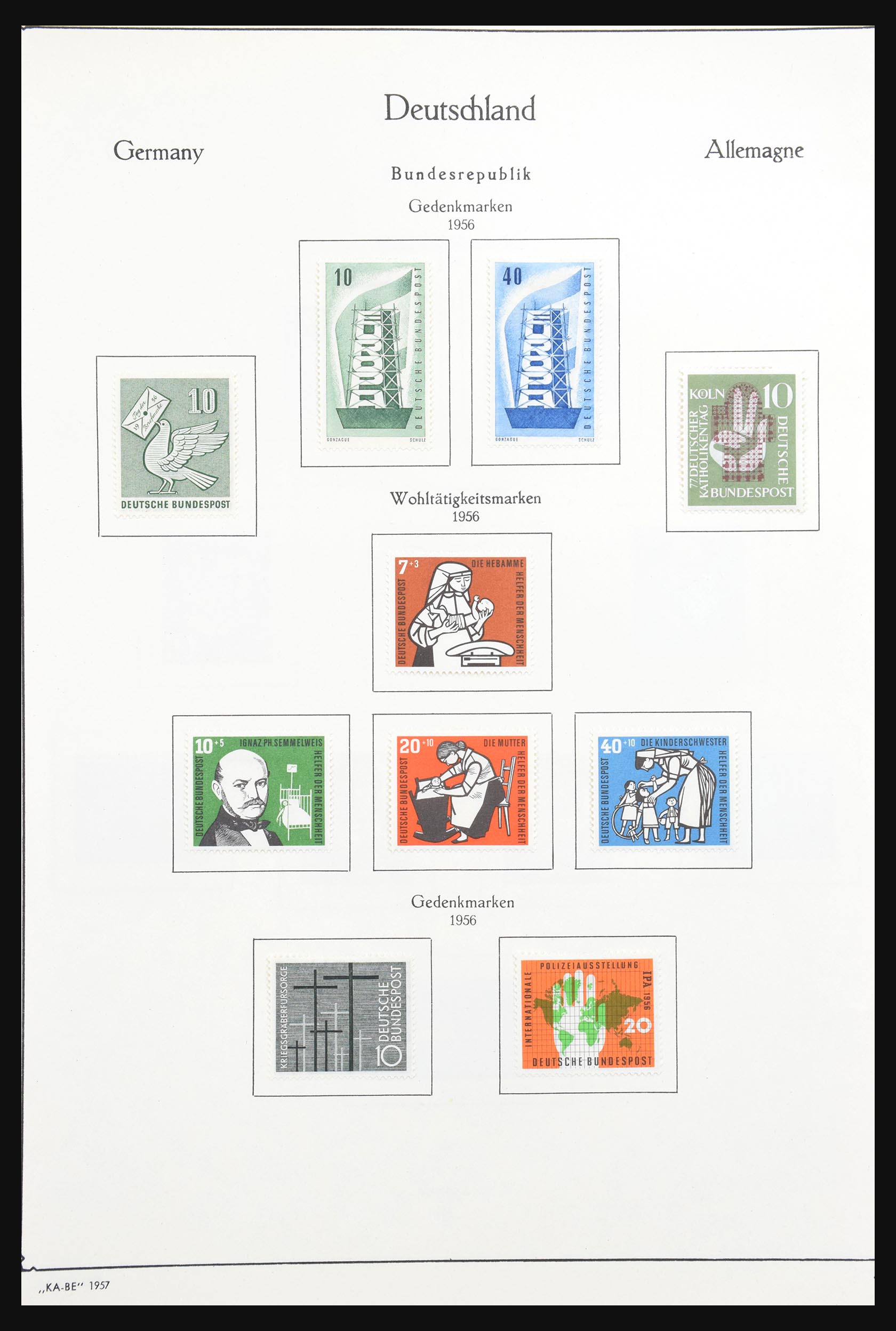 30801 023 - 30801 Bundespost 1949-1978.