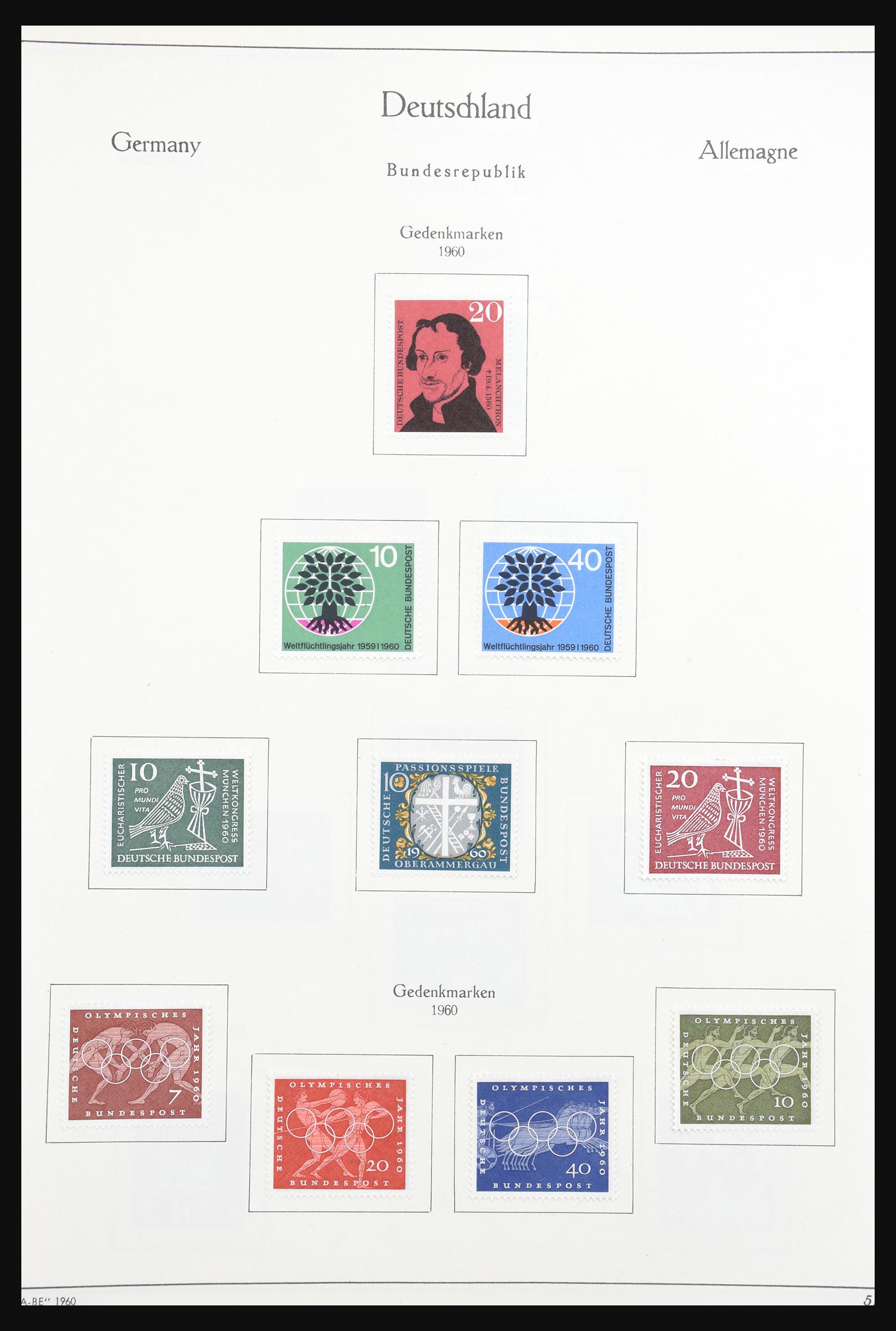 30801 033 - 30801 Bundespost 1949-1978.