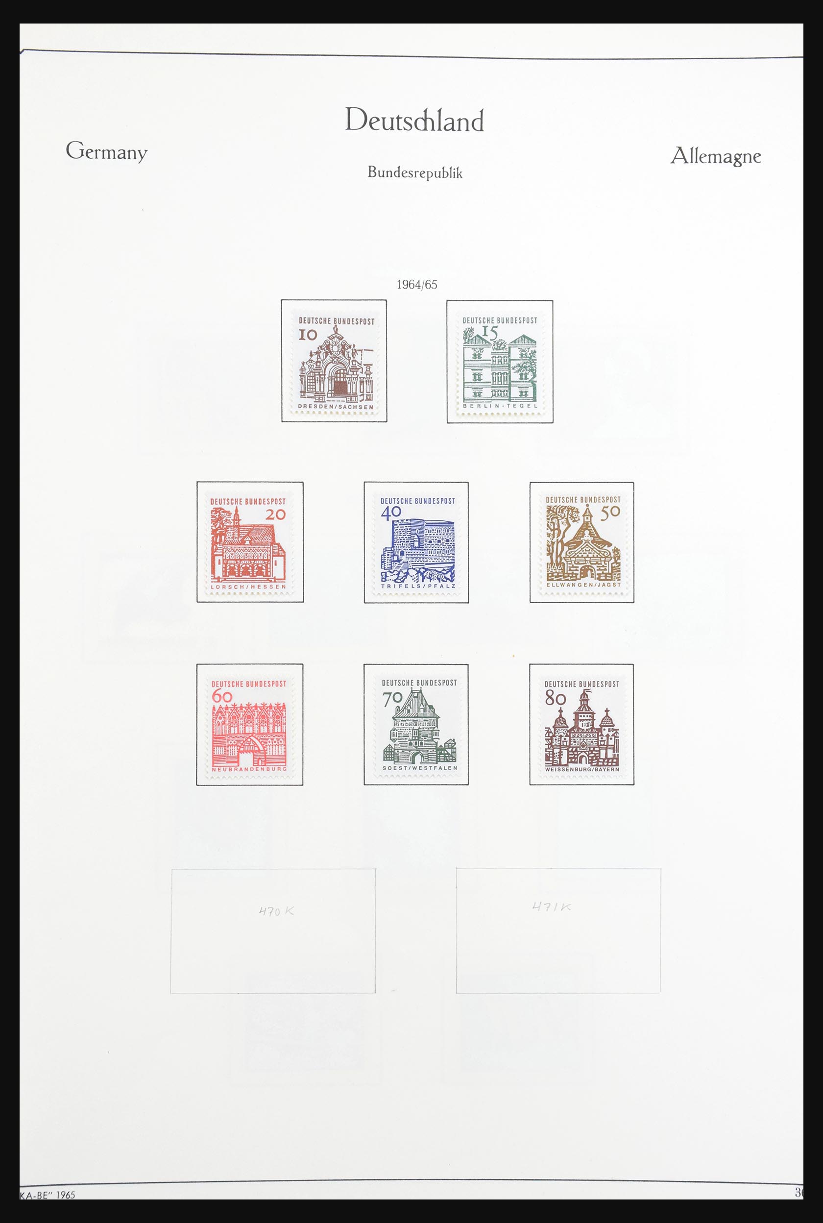 30801 049 - 30801 Bundespost 1949-1978.