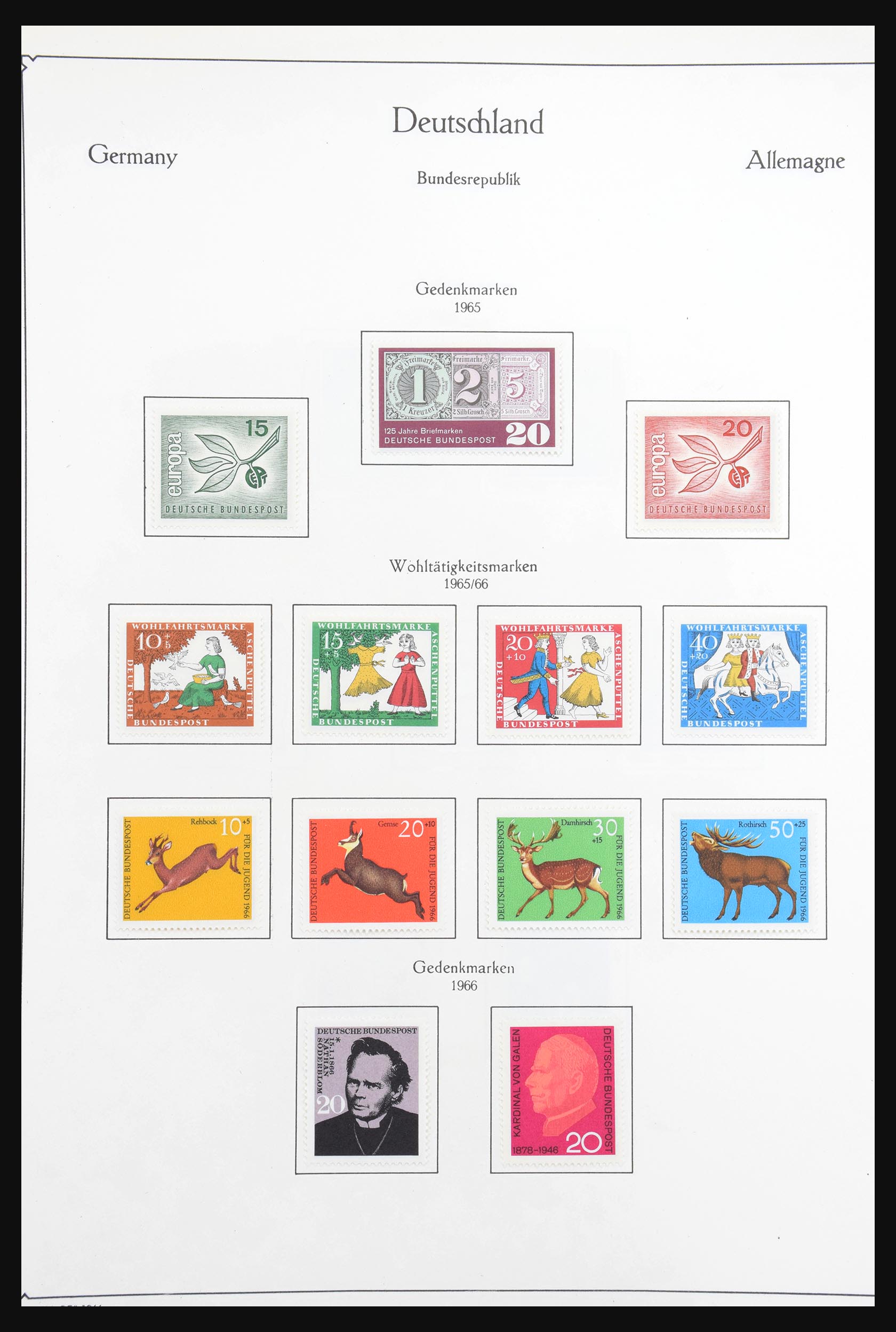 30801 052 - 30801 Bundespost 1949-1978.