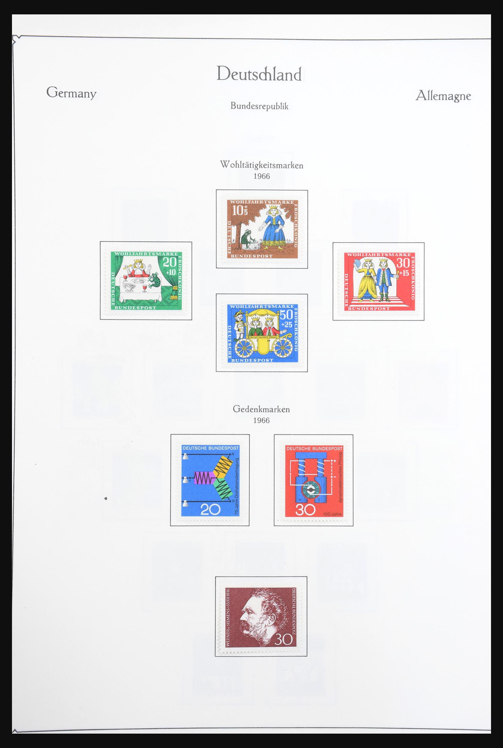 30801 054 - 30801 Bundespost 1949-1978.