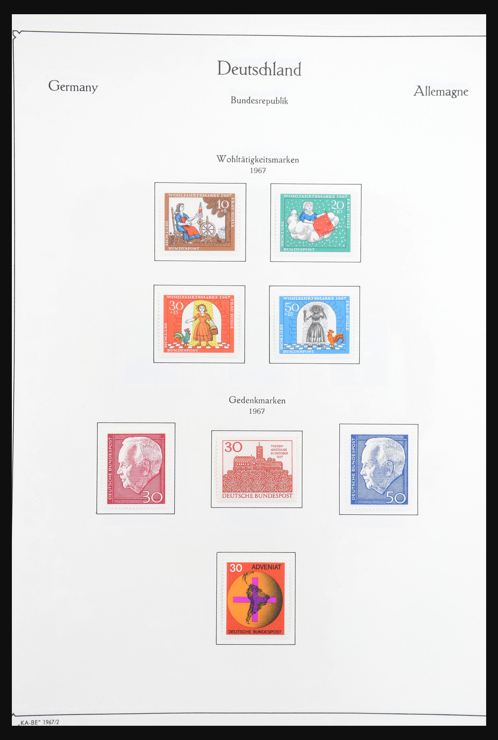 30801 057 - 30801 Bundespost 1949-1978.