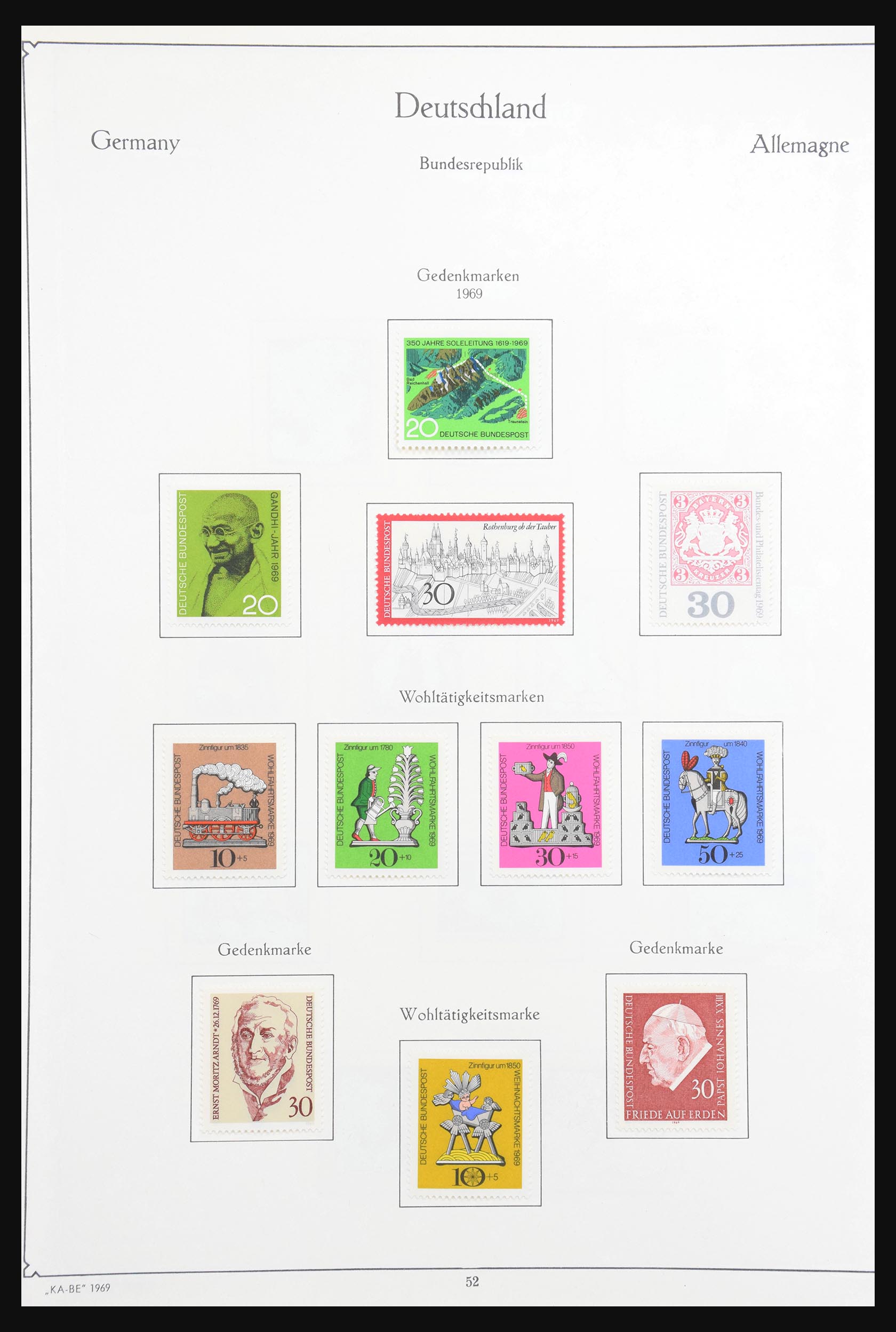 30801 066 - 30801 Bundespost 1949-1978.