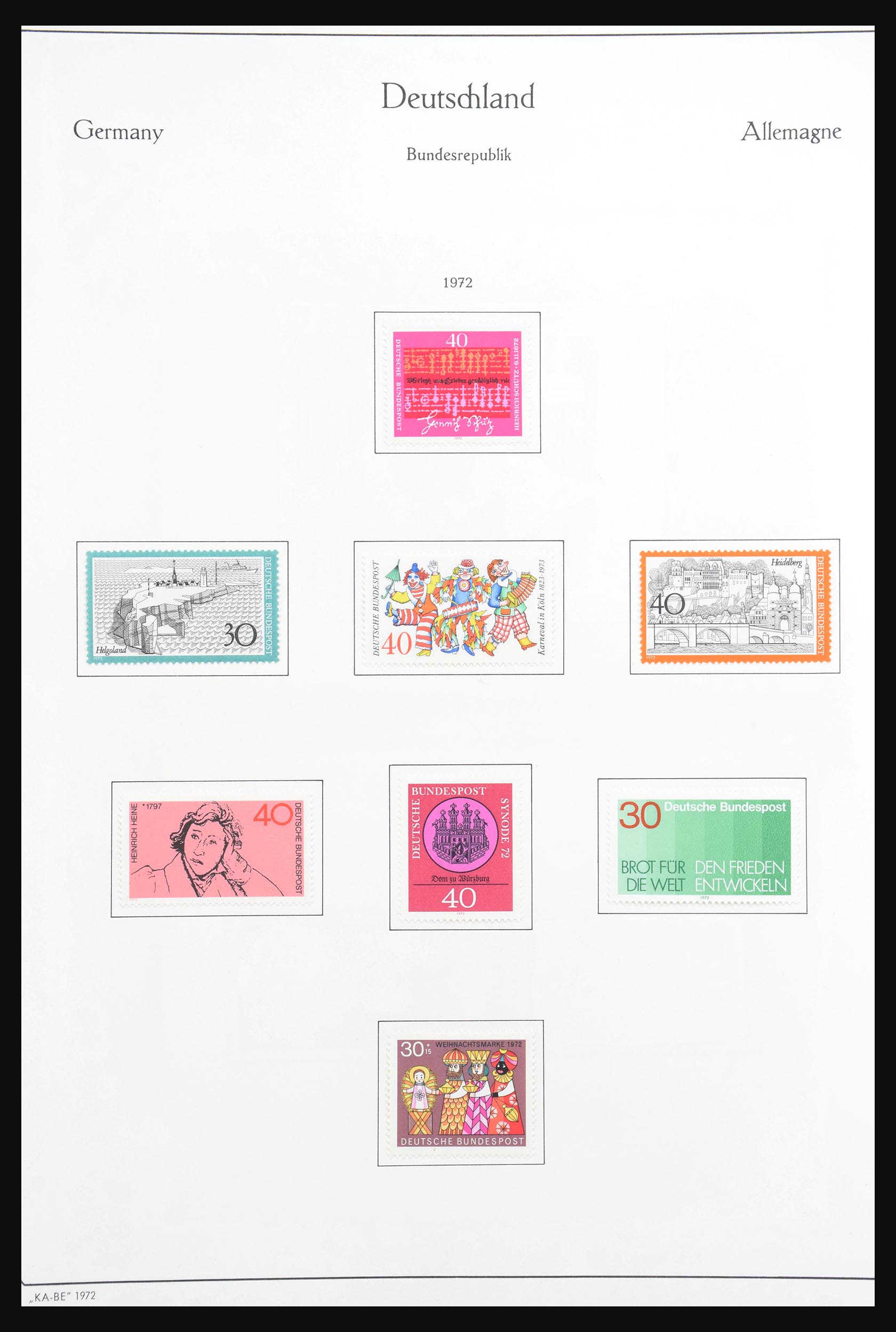 30801 081 - 30801 Bundespost 1949-1978.