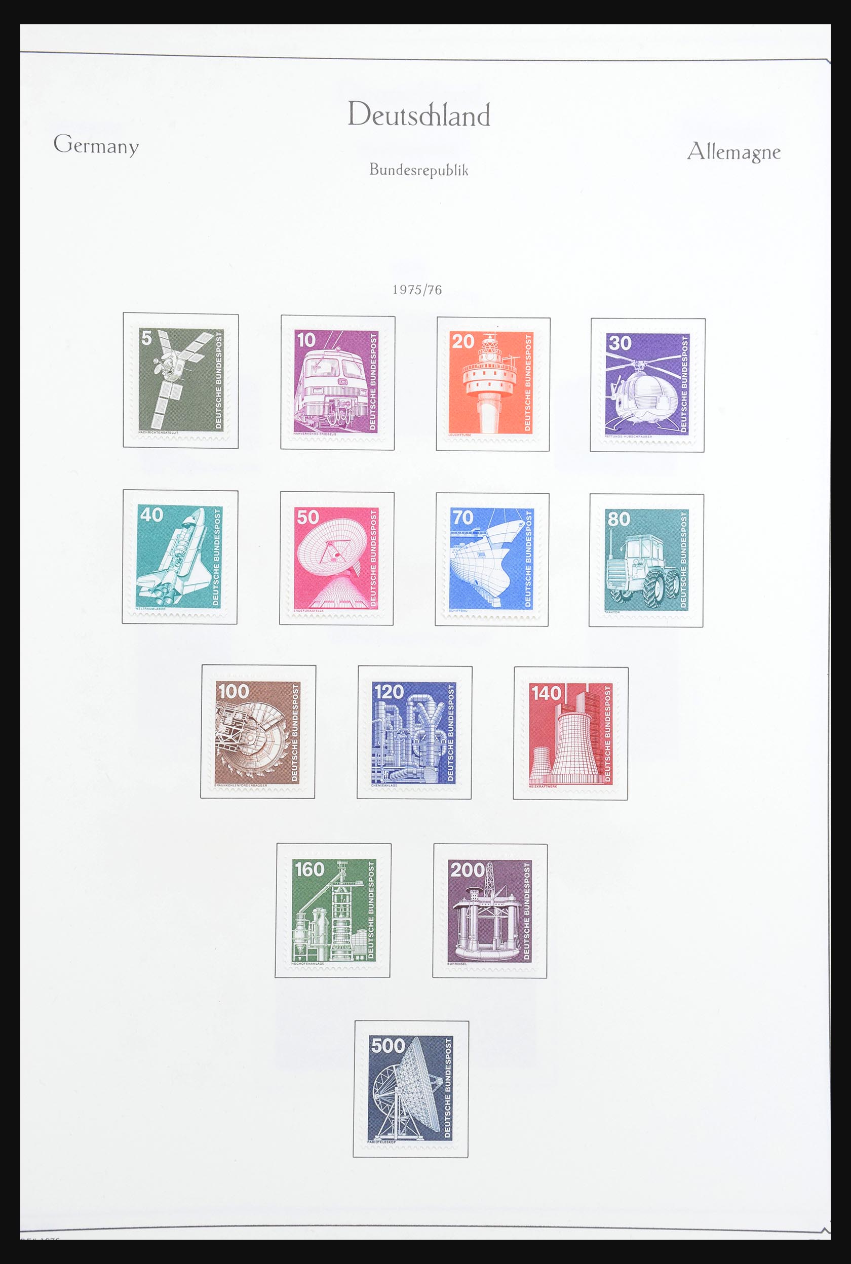 30801 099 - 30801 Bundespost 1949-1978.