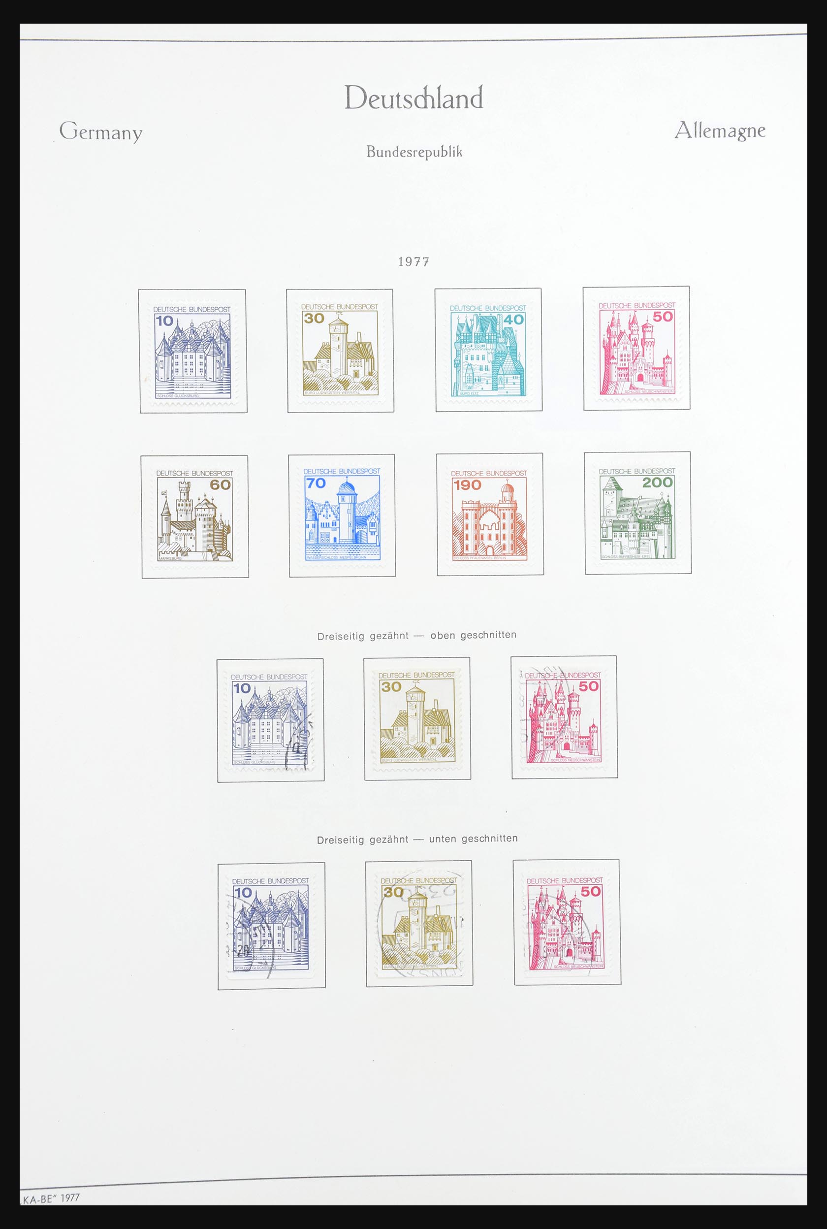 30801 106 - 30801 Bundespost 1949-1978.