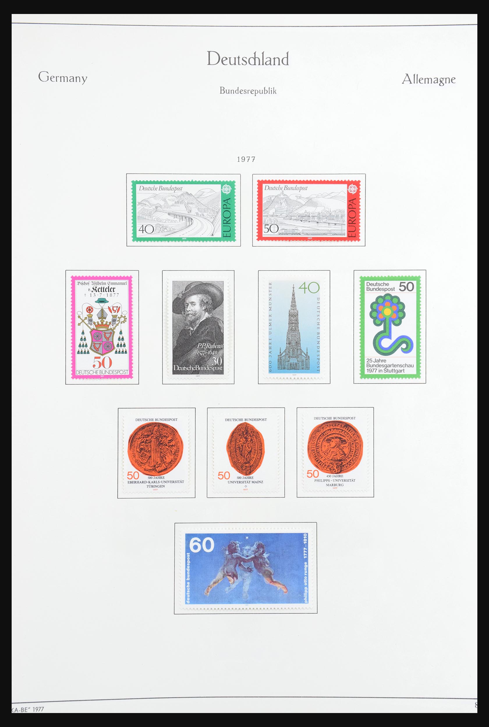 30801 108 - 30801 Bundespost 1949-1978.
