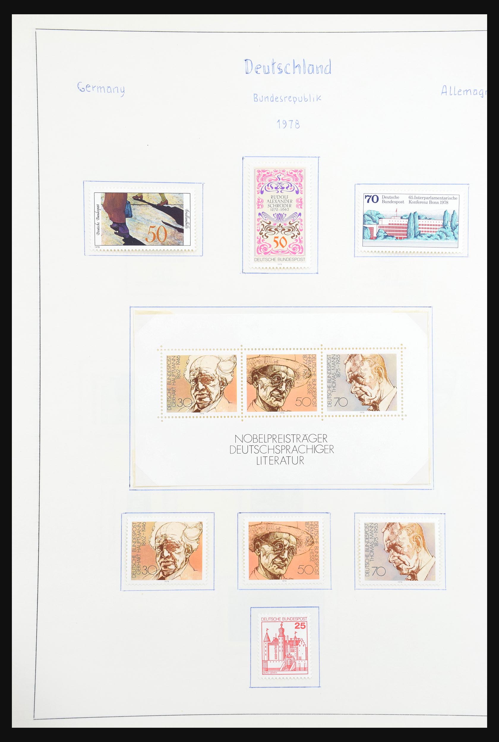 30801 112 - 30801 Bundespost 1949-1978.