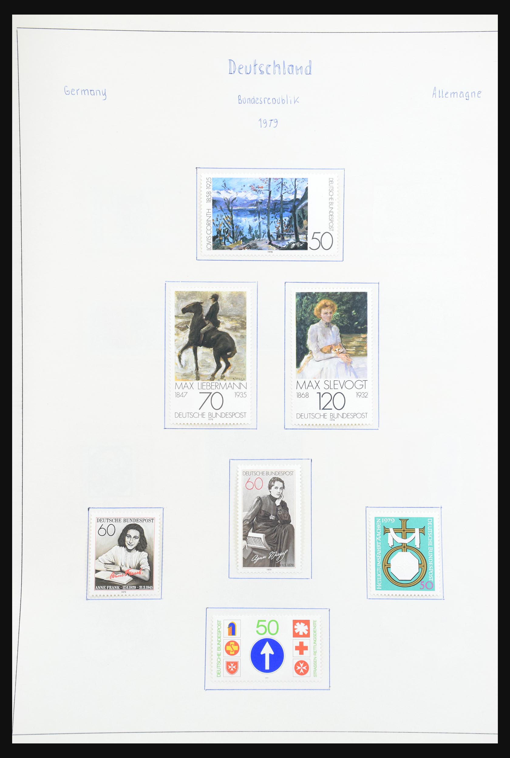 30801 118 - 30801 Bundespost 1949-1978.