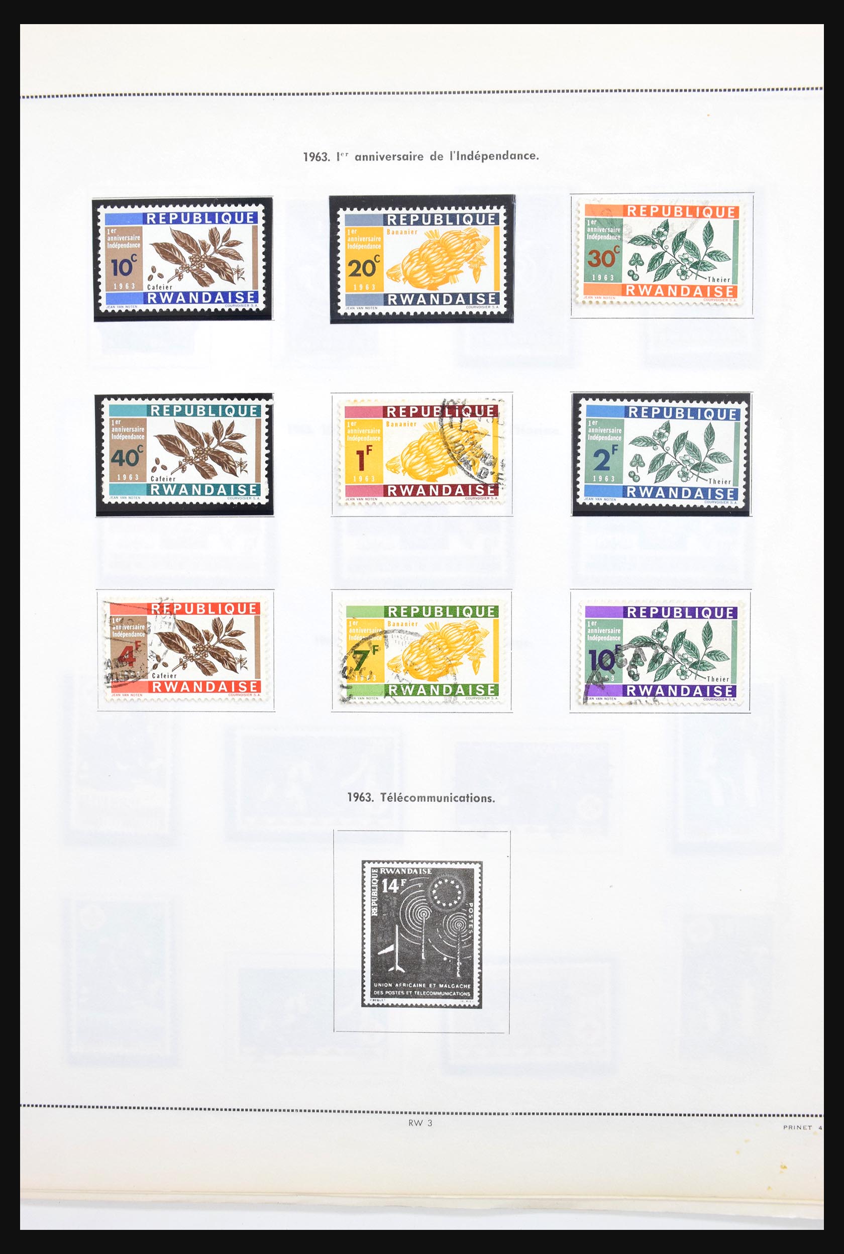 30805 003 - 30805 Rwanda 1962-1987.