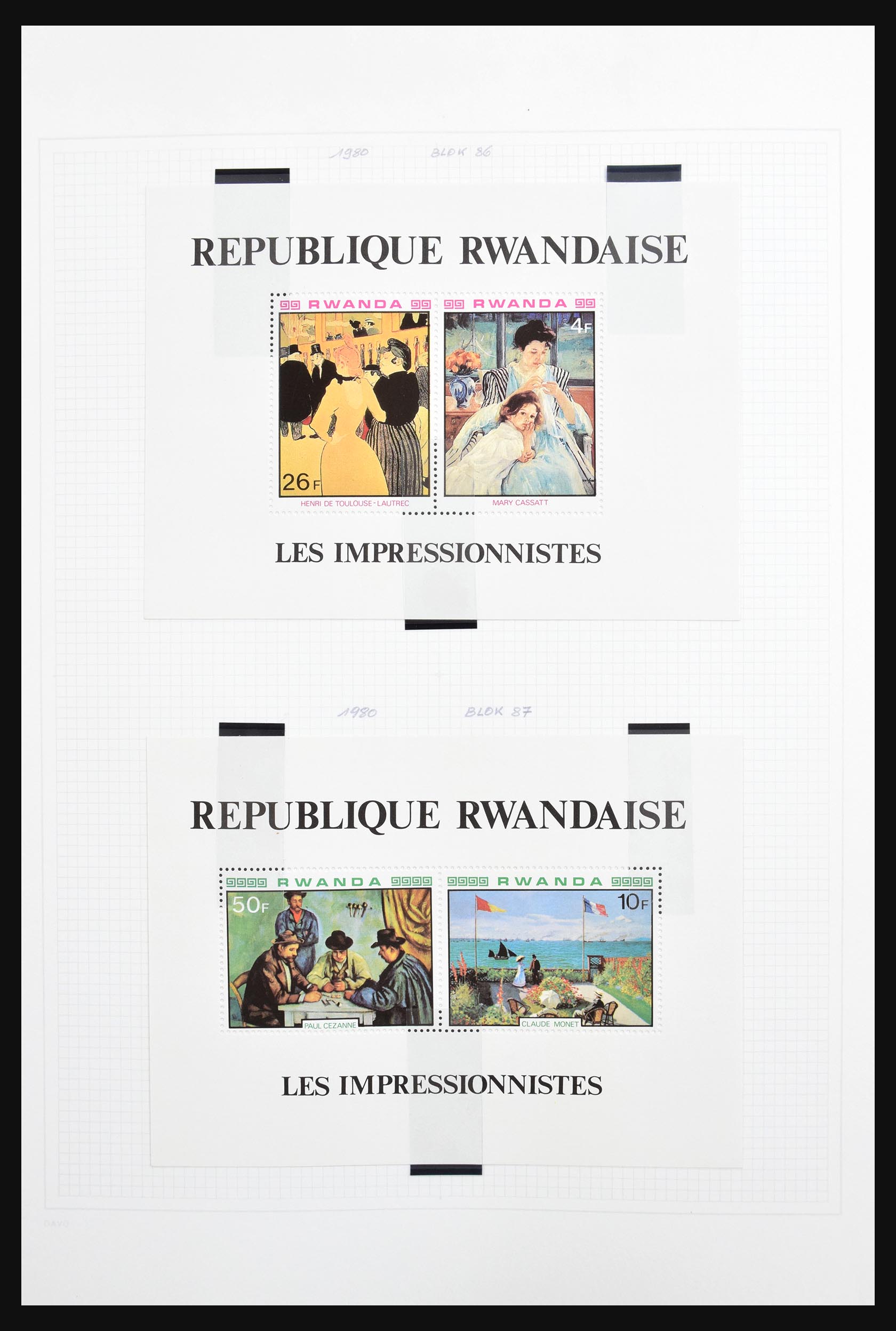 30805 112 - 30805 Rwanda 1962-1987.