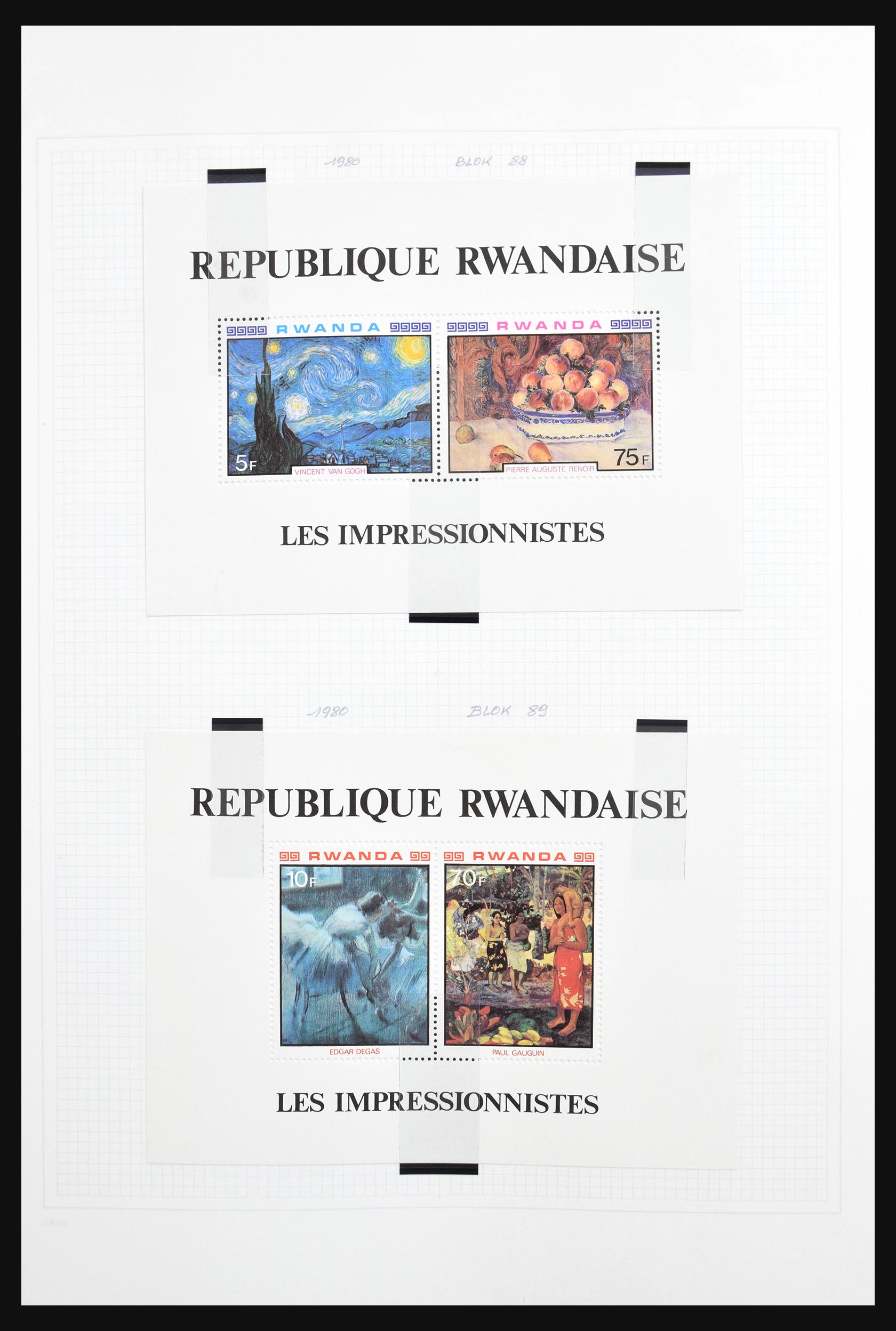 30805 113 - 30805 Rwanda 1962-1987.