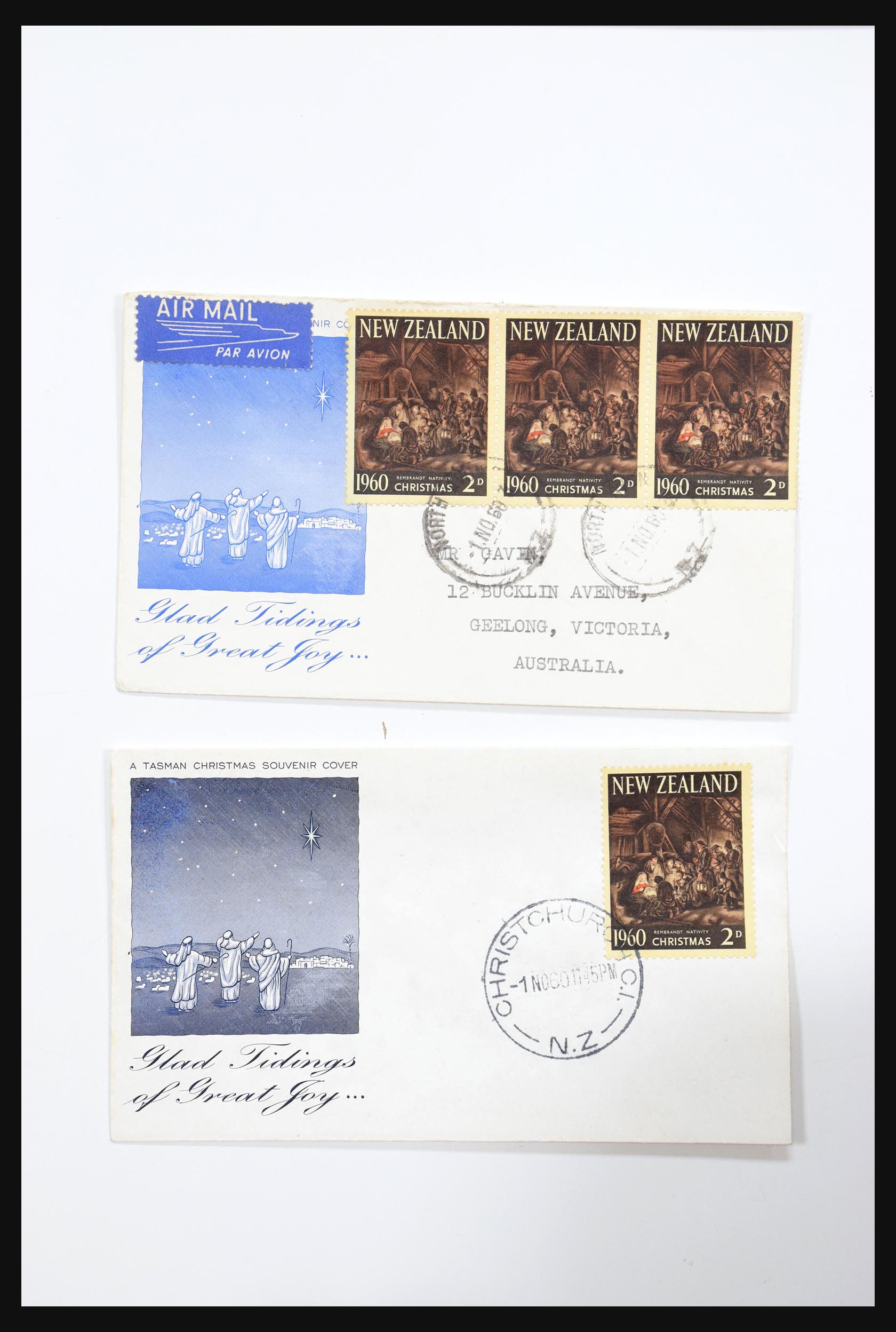 30821 018 - 30821 New Zealand FDC's 1960-1971.