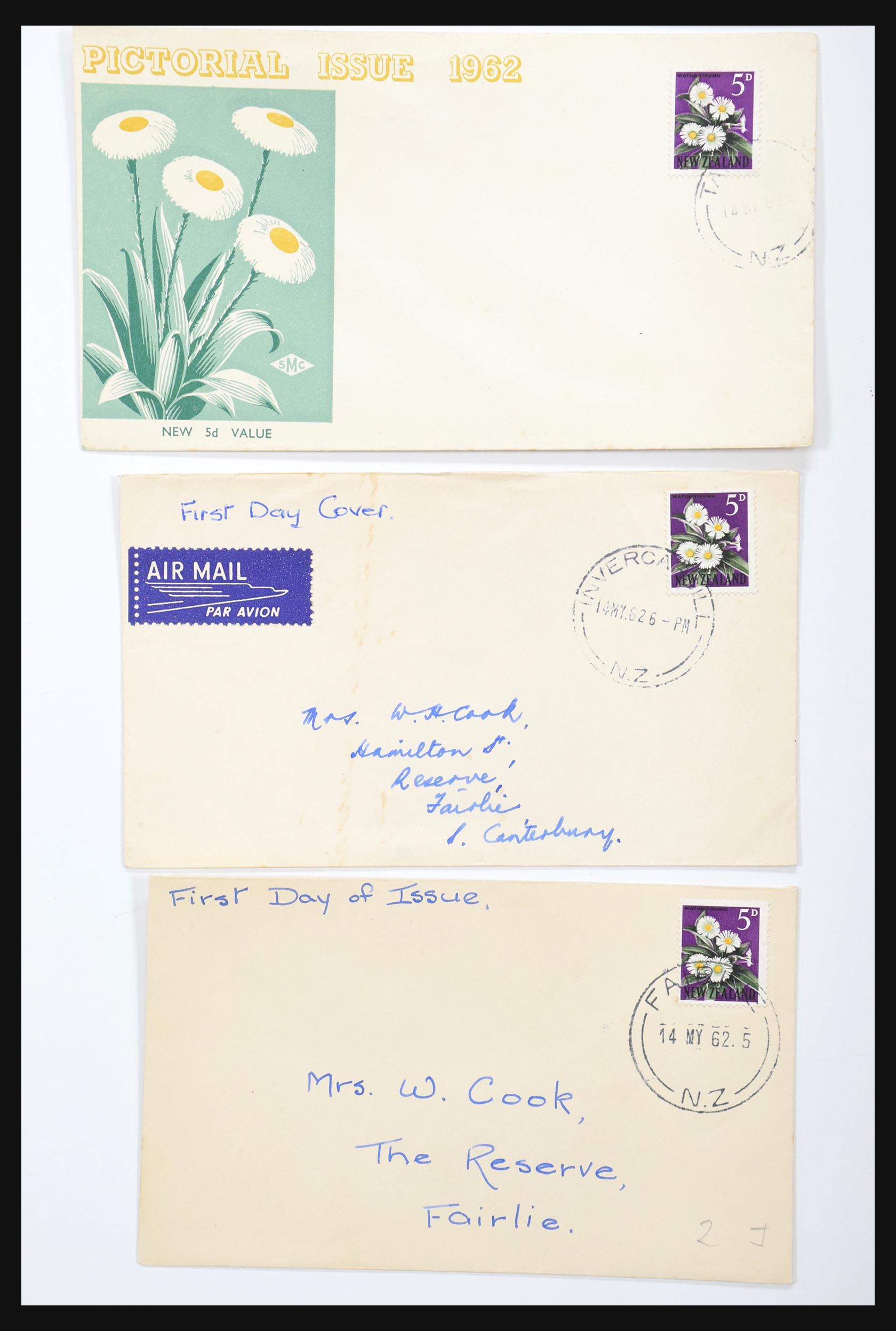 30821 029 - 30821 New Zealand FDC's 1960-1971.