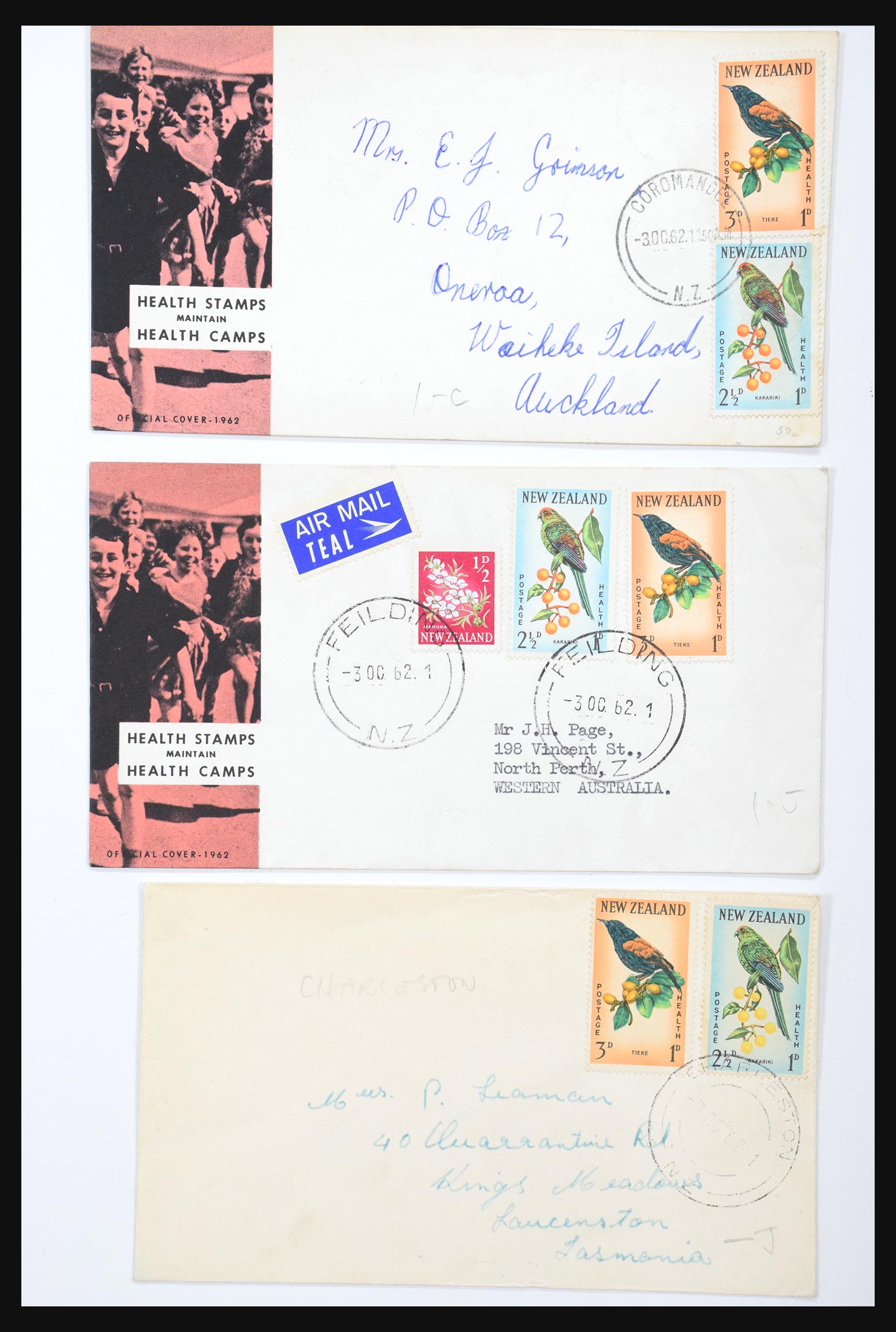 30821 033 - 30821 New Zealand FDC's 1960-1971.