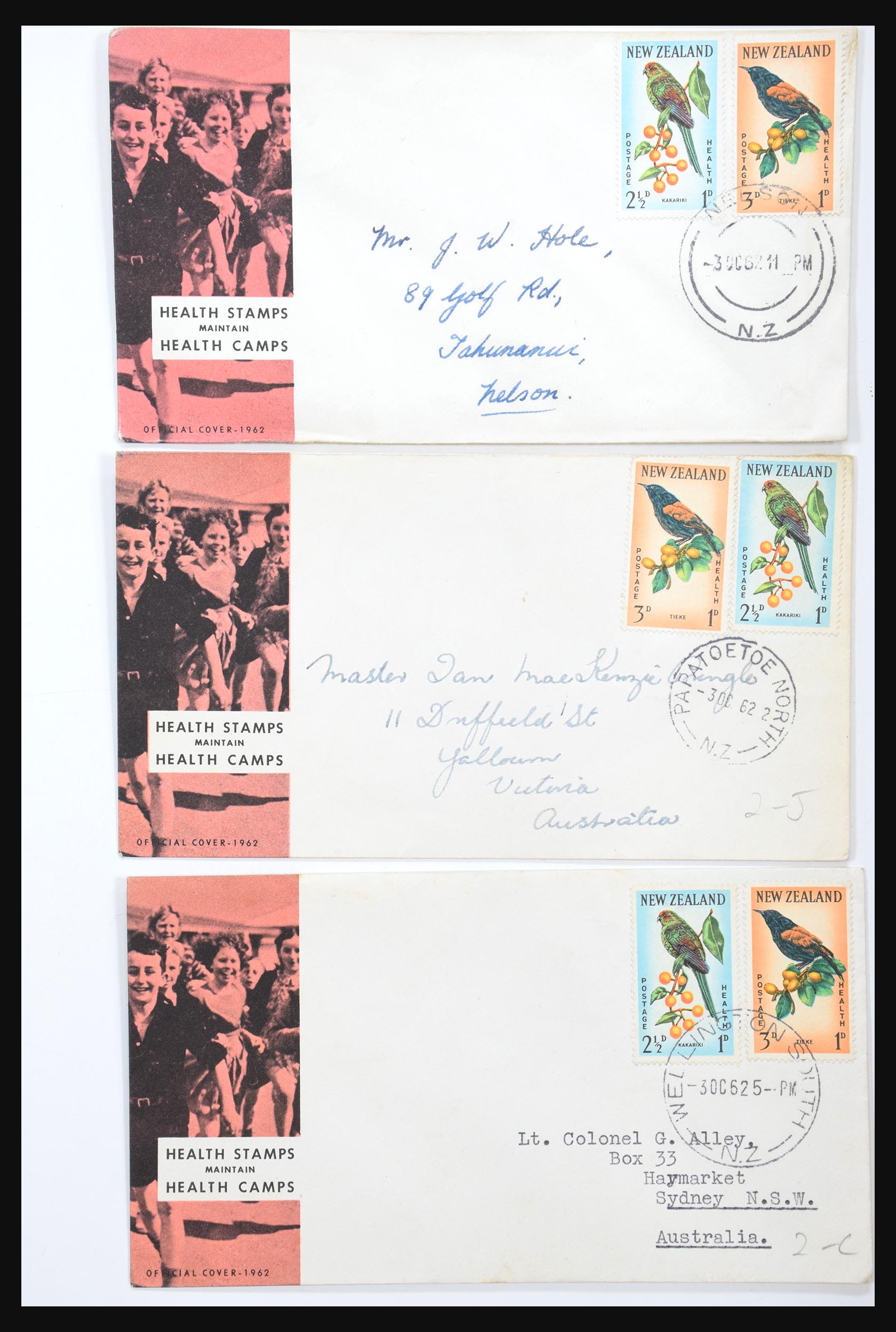 30821 036 - 30821 New Zealand FDC's 1960-1971.