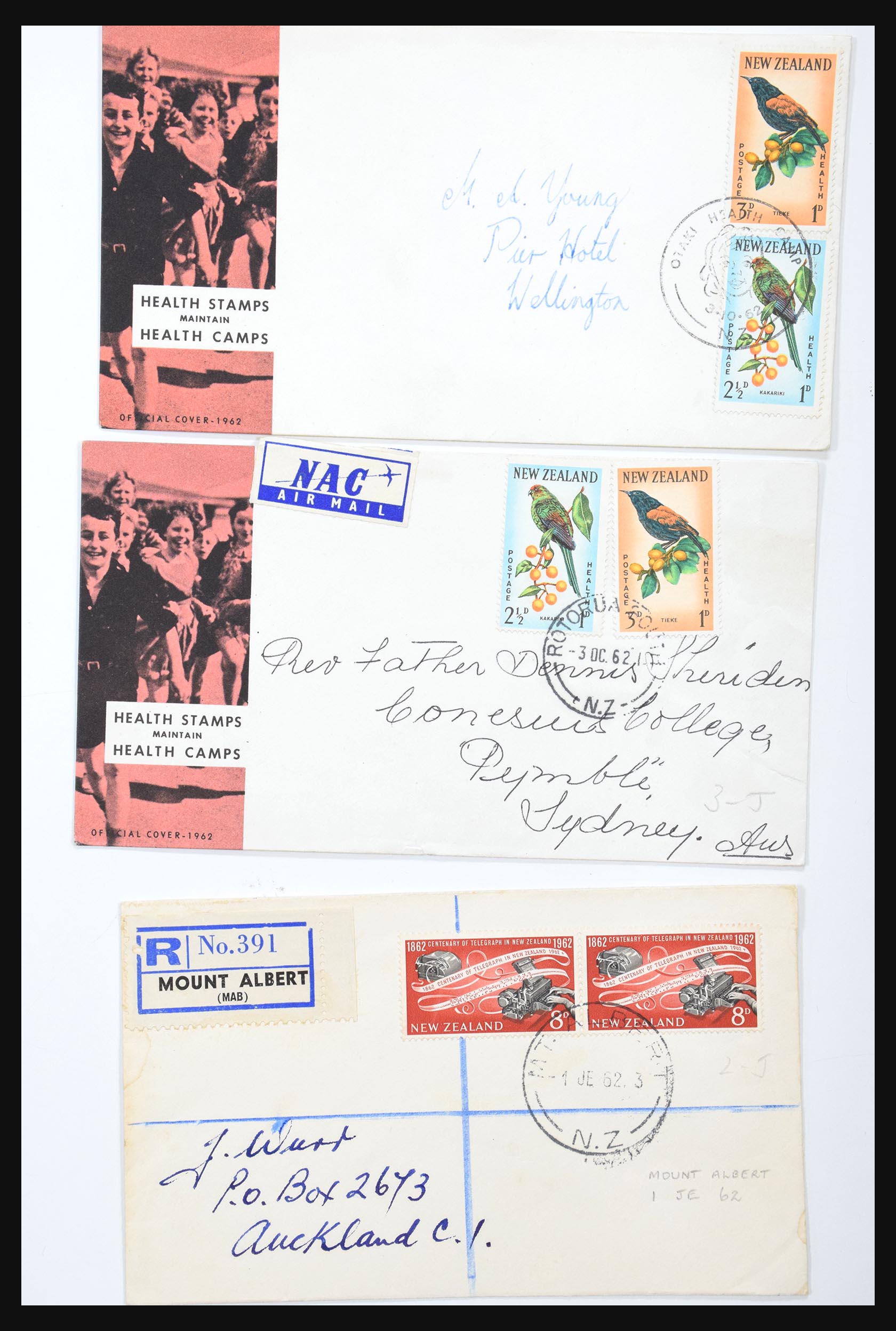 30821 038 - 30821 New Zealand FDC's 1960-1971.
