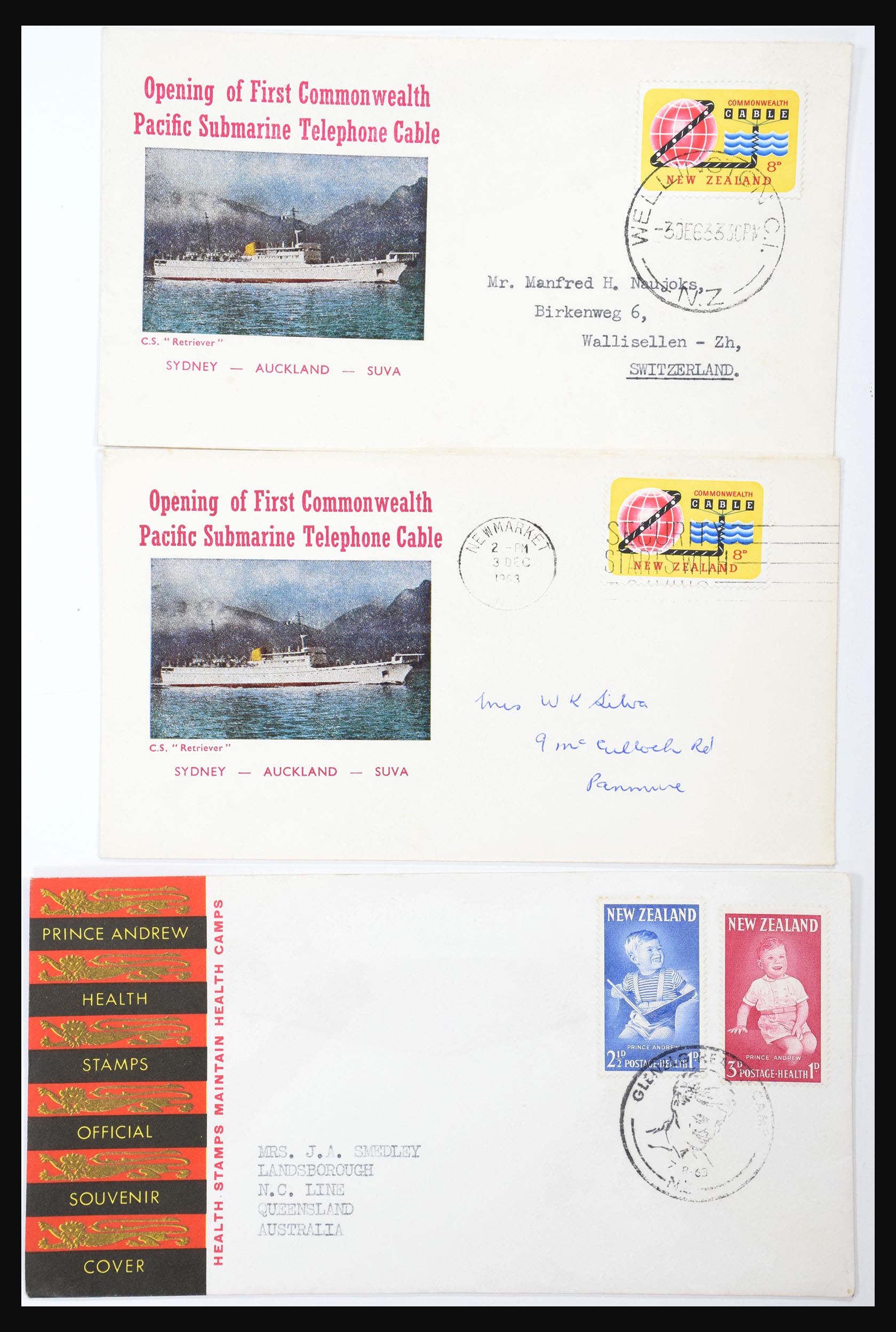 30821 048 - 30821 Nieuw Zeeland FDC's 1960-1971.