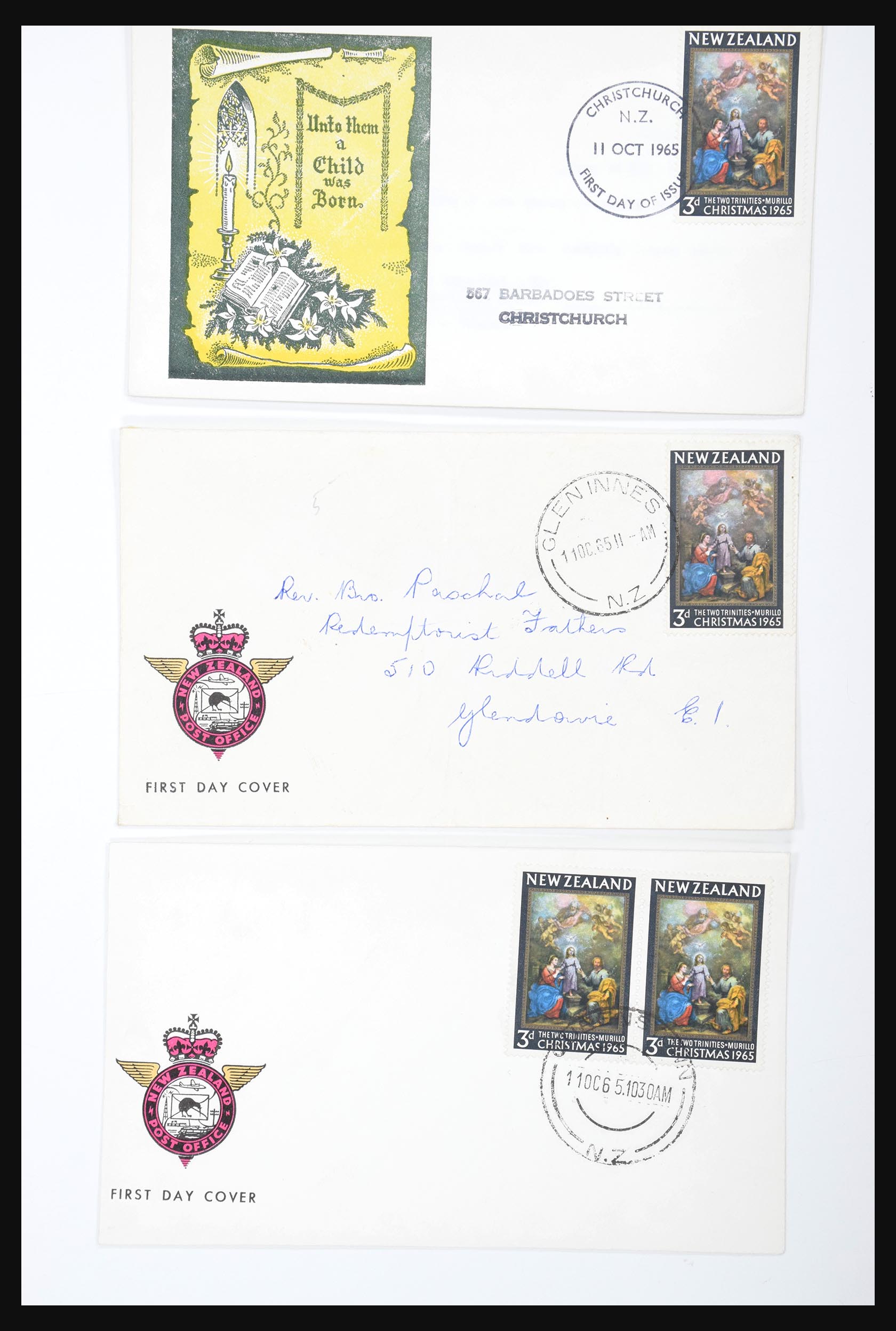 30821 100 - 30821 New Zealand FDC's 1960-1971.