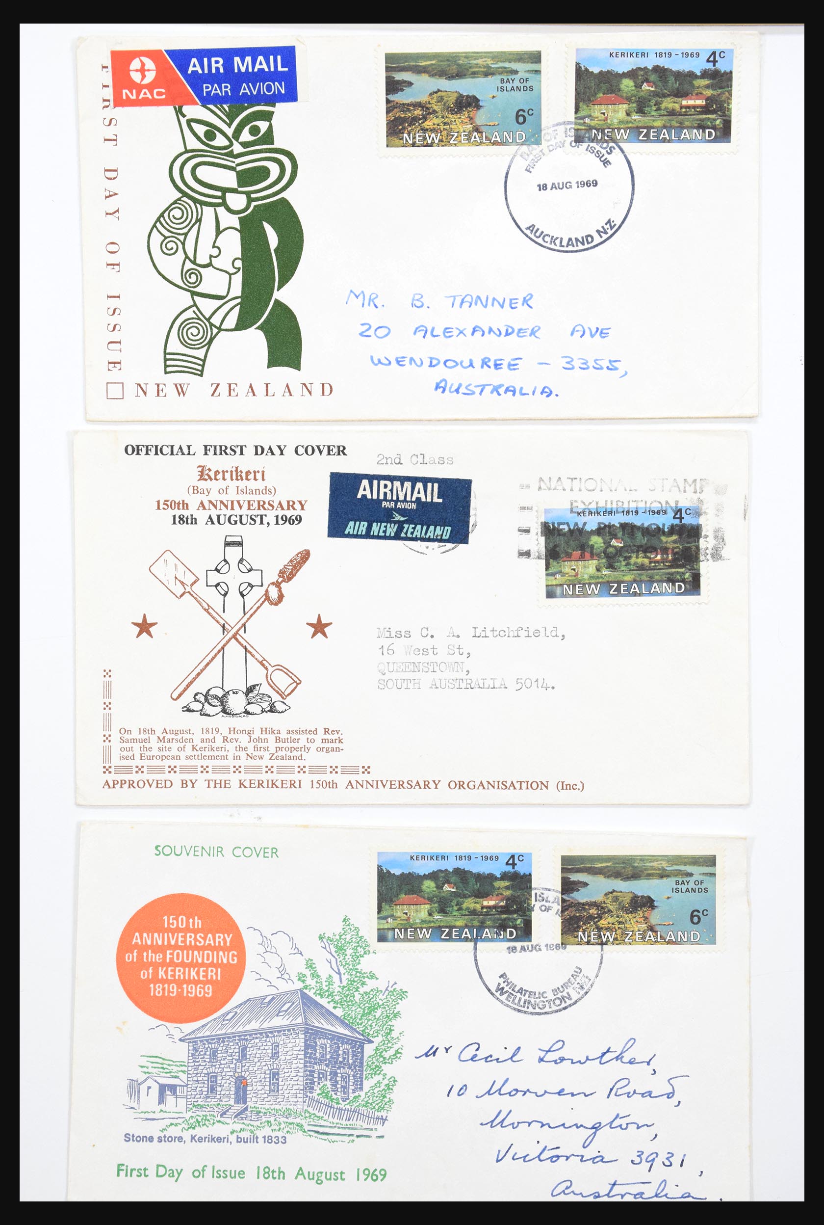 30821 242 - 30821 New Zealand FDC's 1960-1971.
