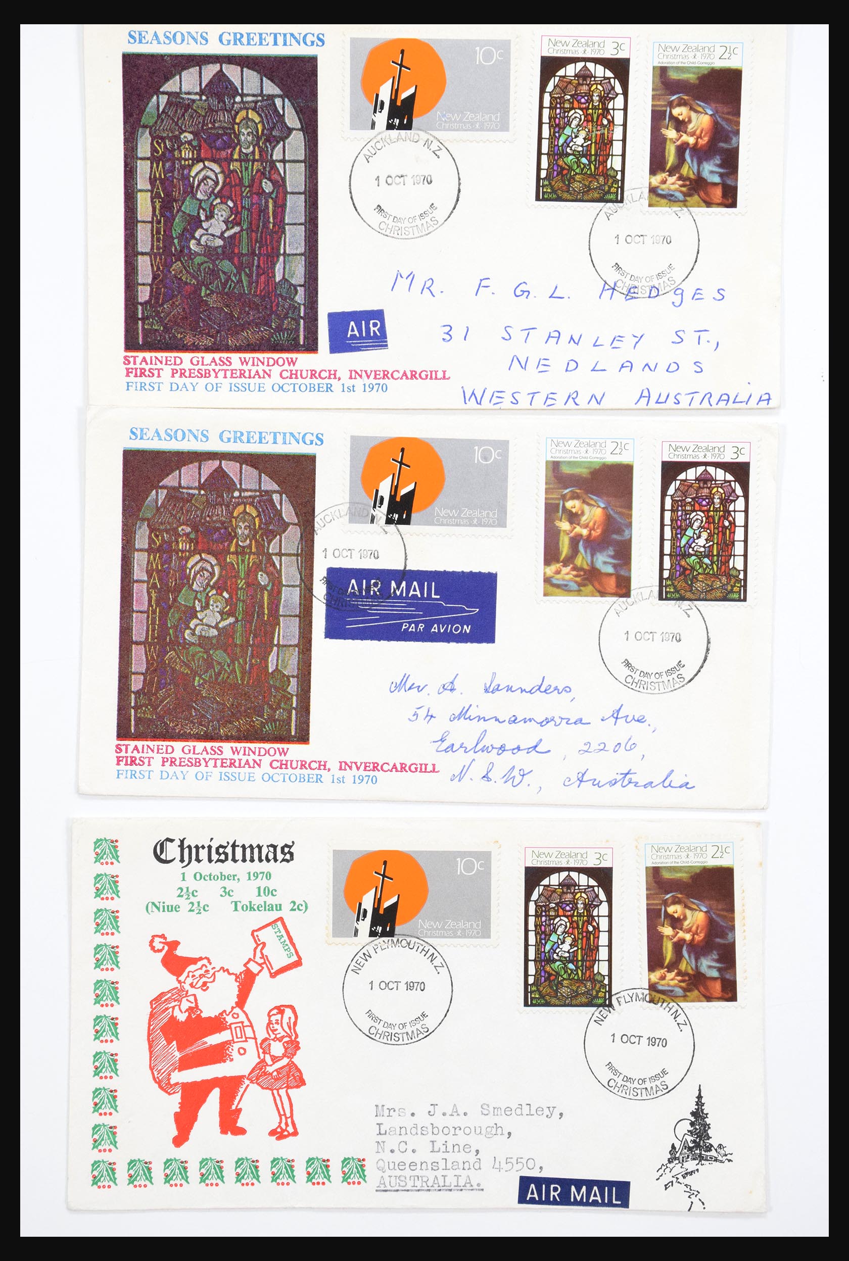 30821 258 - 30821 New Zealand FDC's 1960-1971.