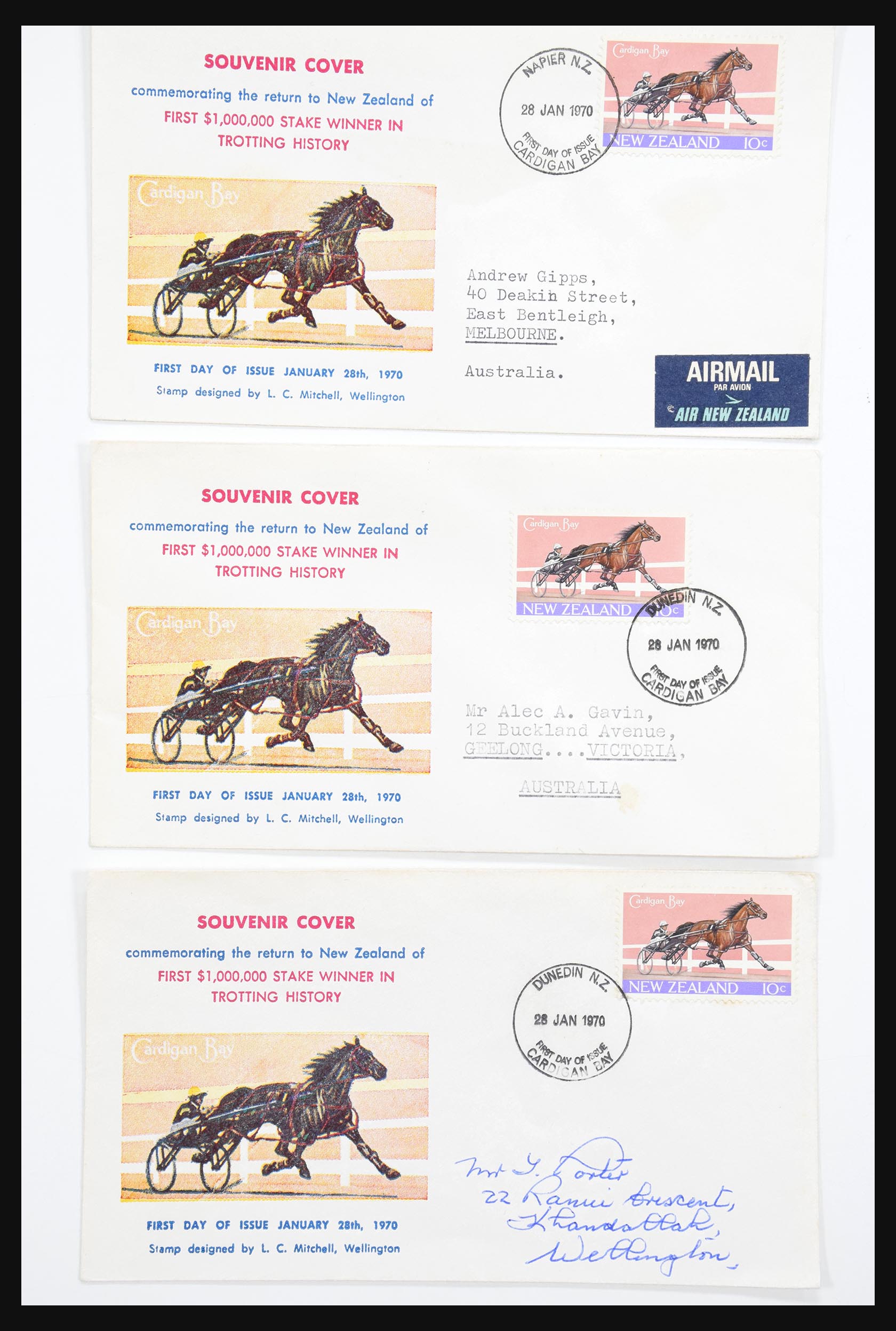 30821 263 - 30821 New Zealand FDC's 1960-1971.