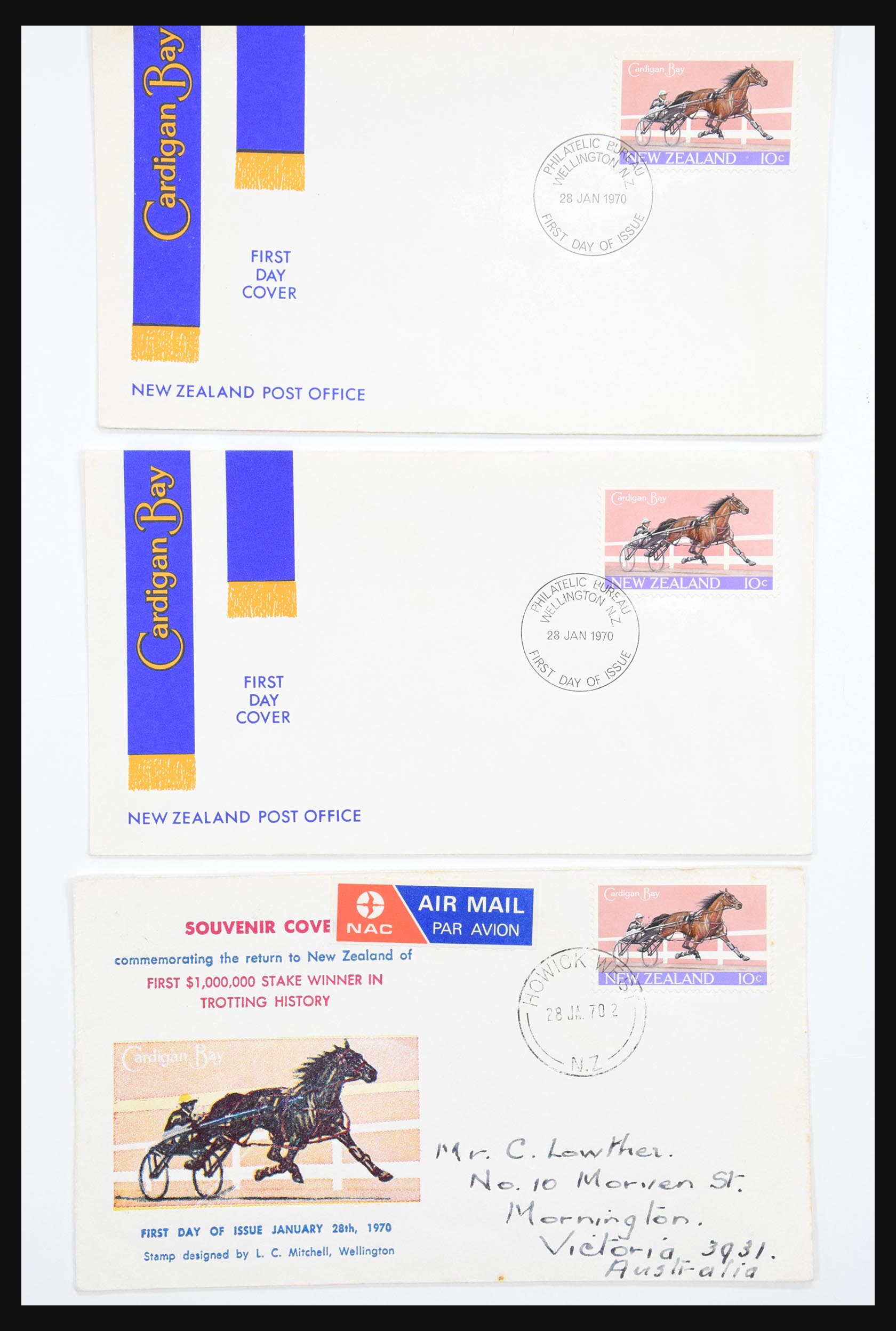 30821 264 - 30821 New Zealand FDC's 1960-1971.