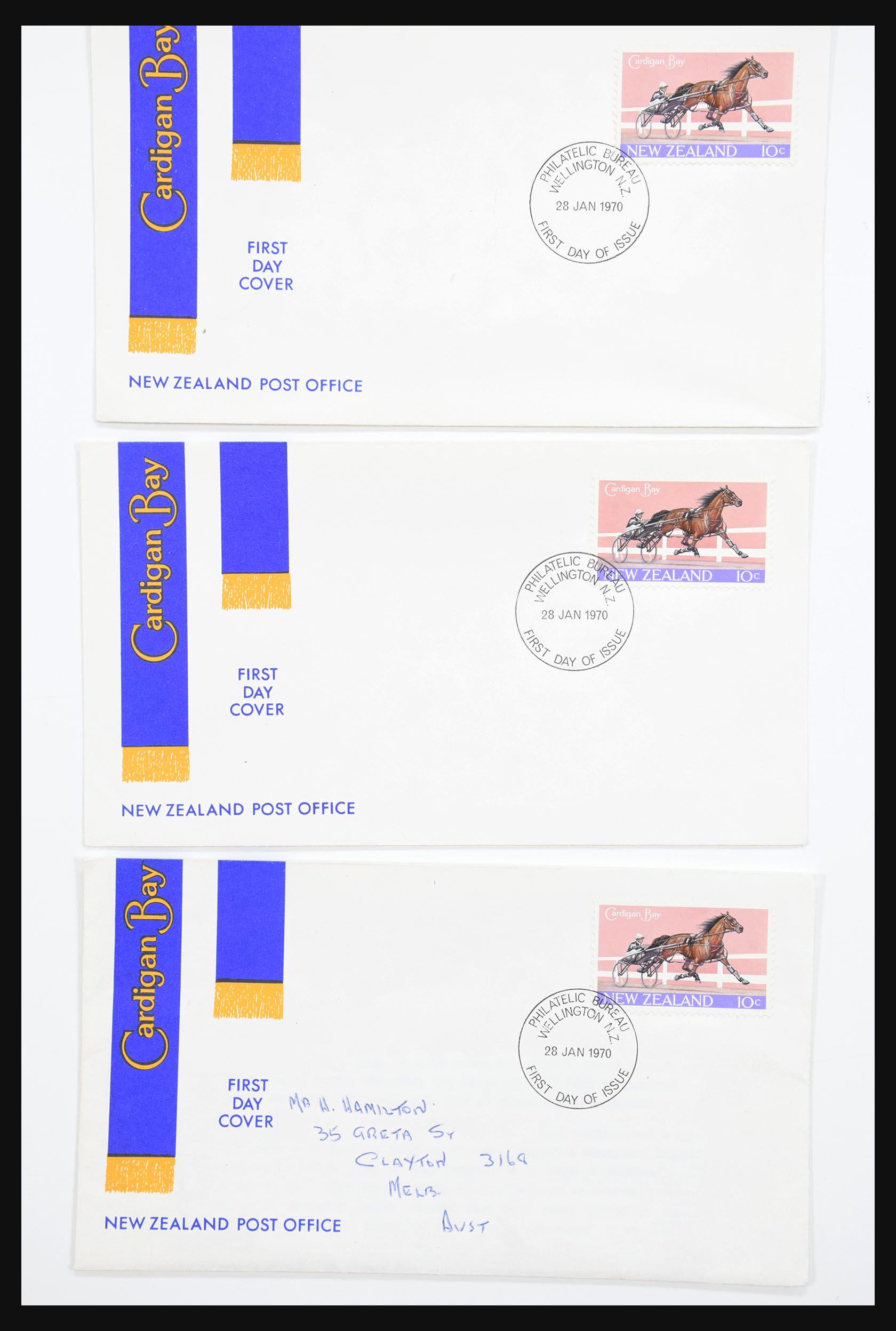 30821 265 - 30821 Nieuw Zeeland FDC's 1960-1971.