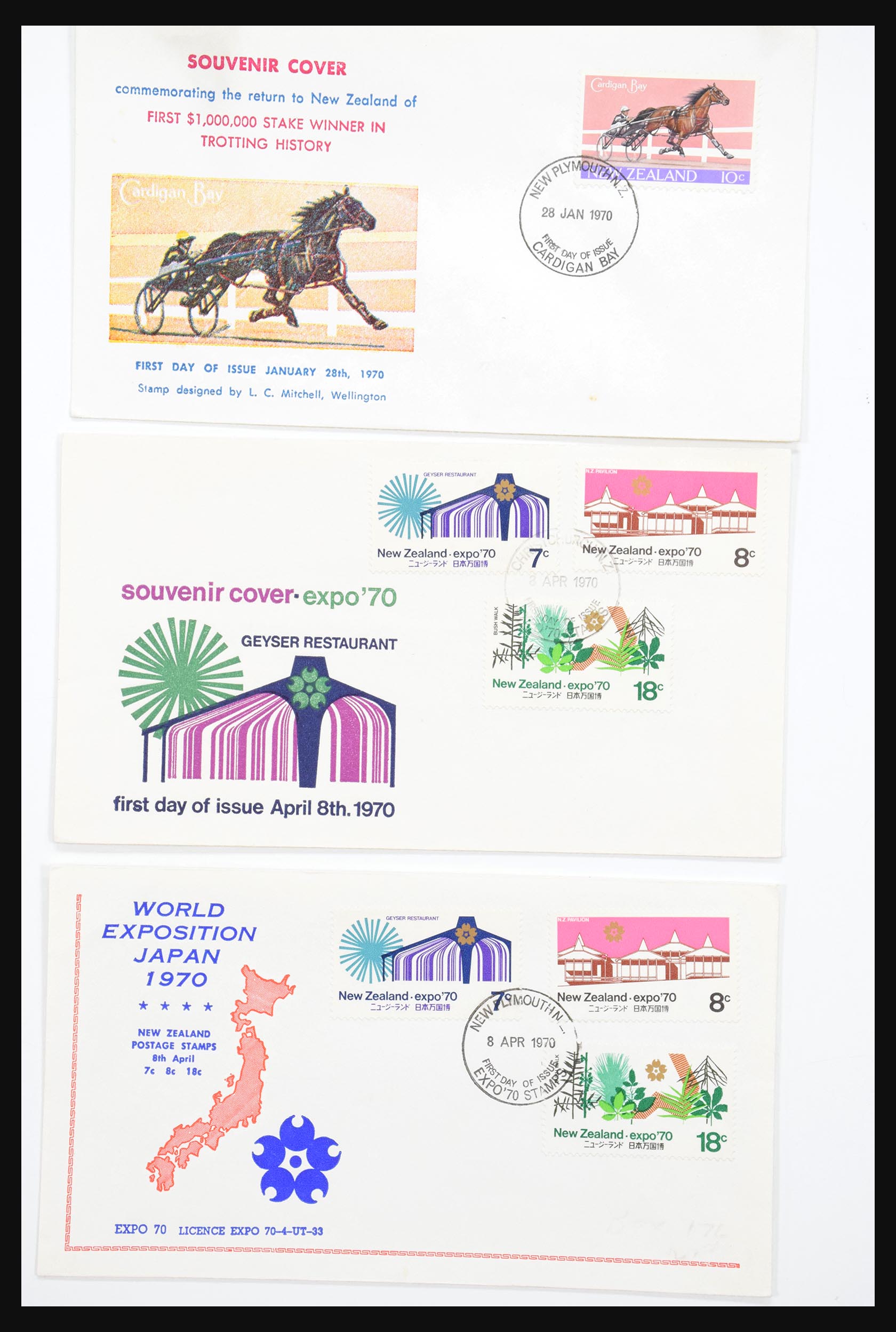 30821 266 - 30821 New Zealand FDC's 1960-1971.