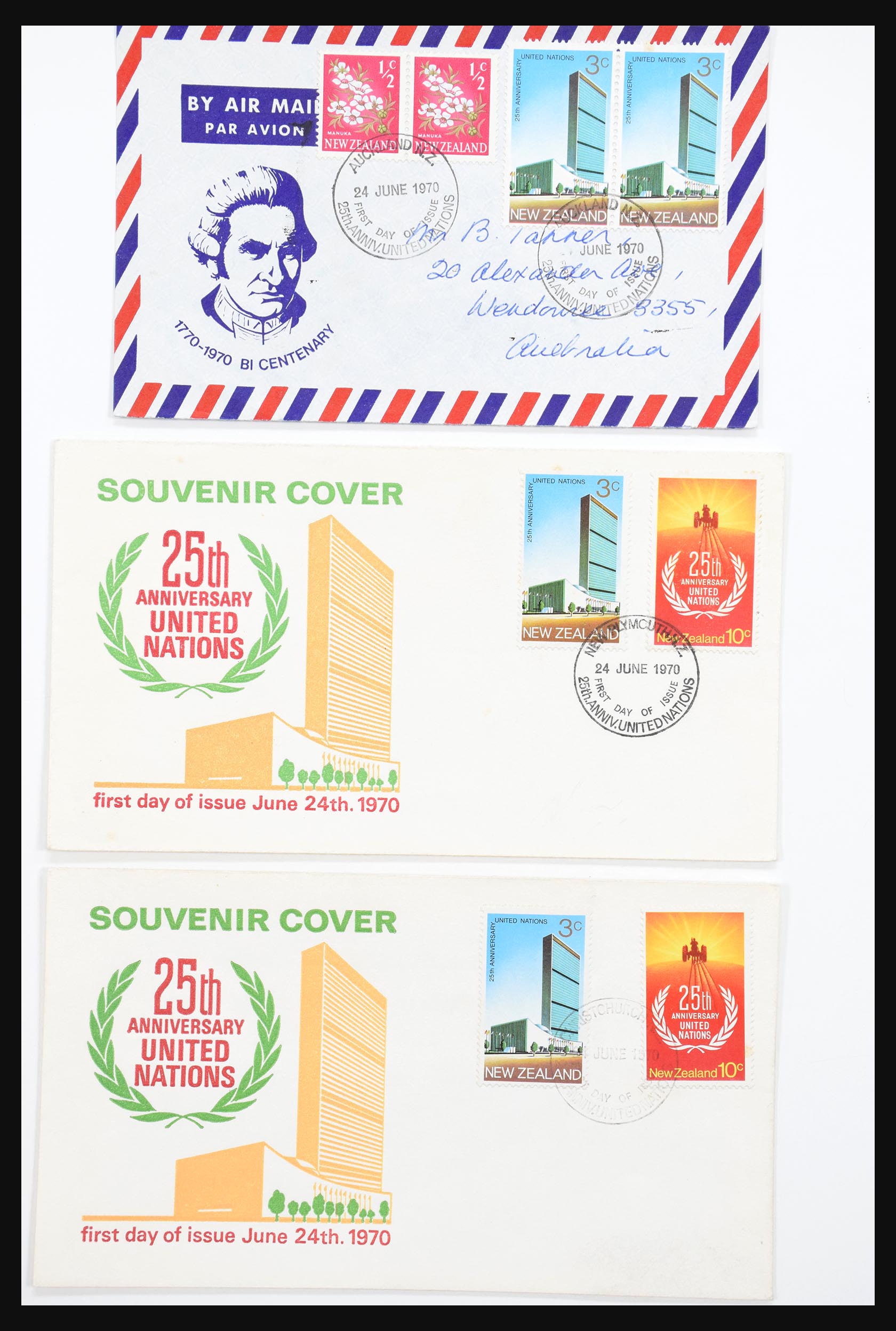 30821 276 - 30821 New Zealand FDC's 1960-1971.