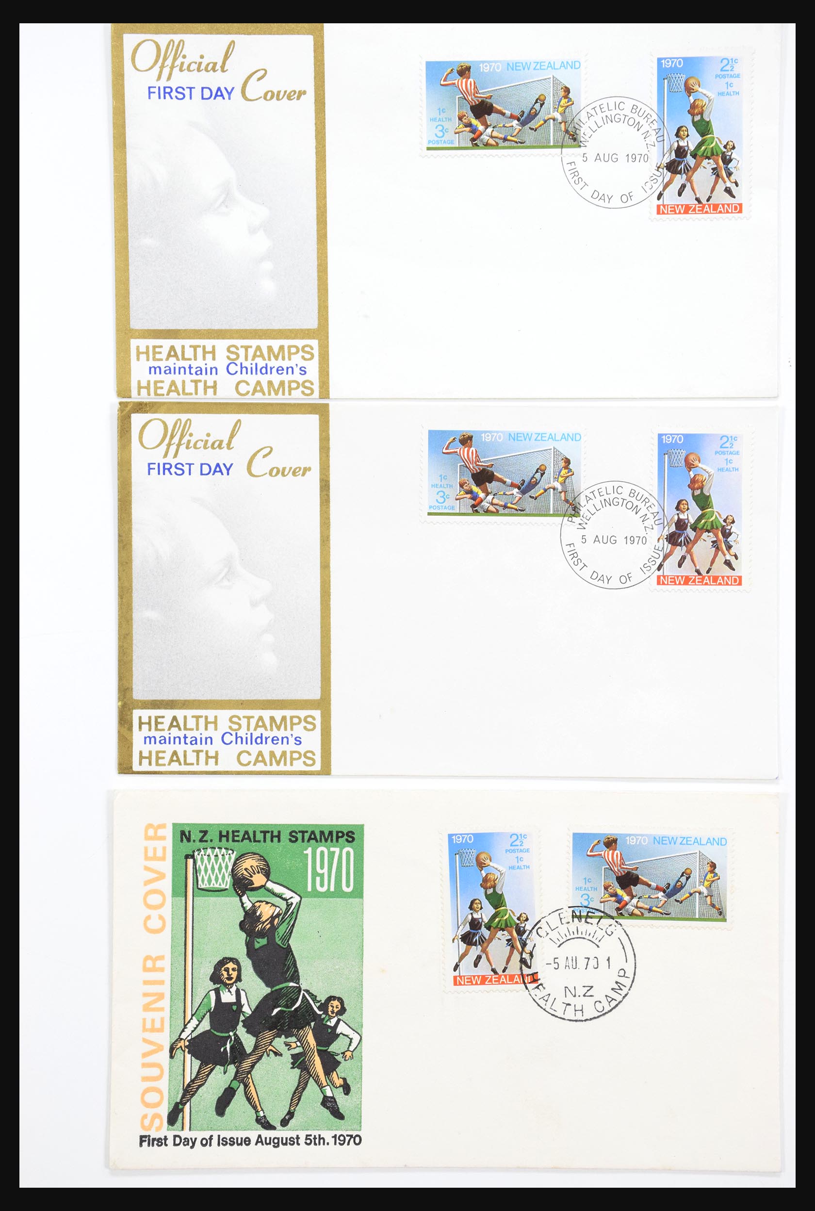 30821 280 - 30821 Nieuw Zeeland FDC's 1960-1971.