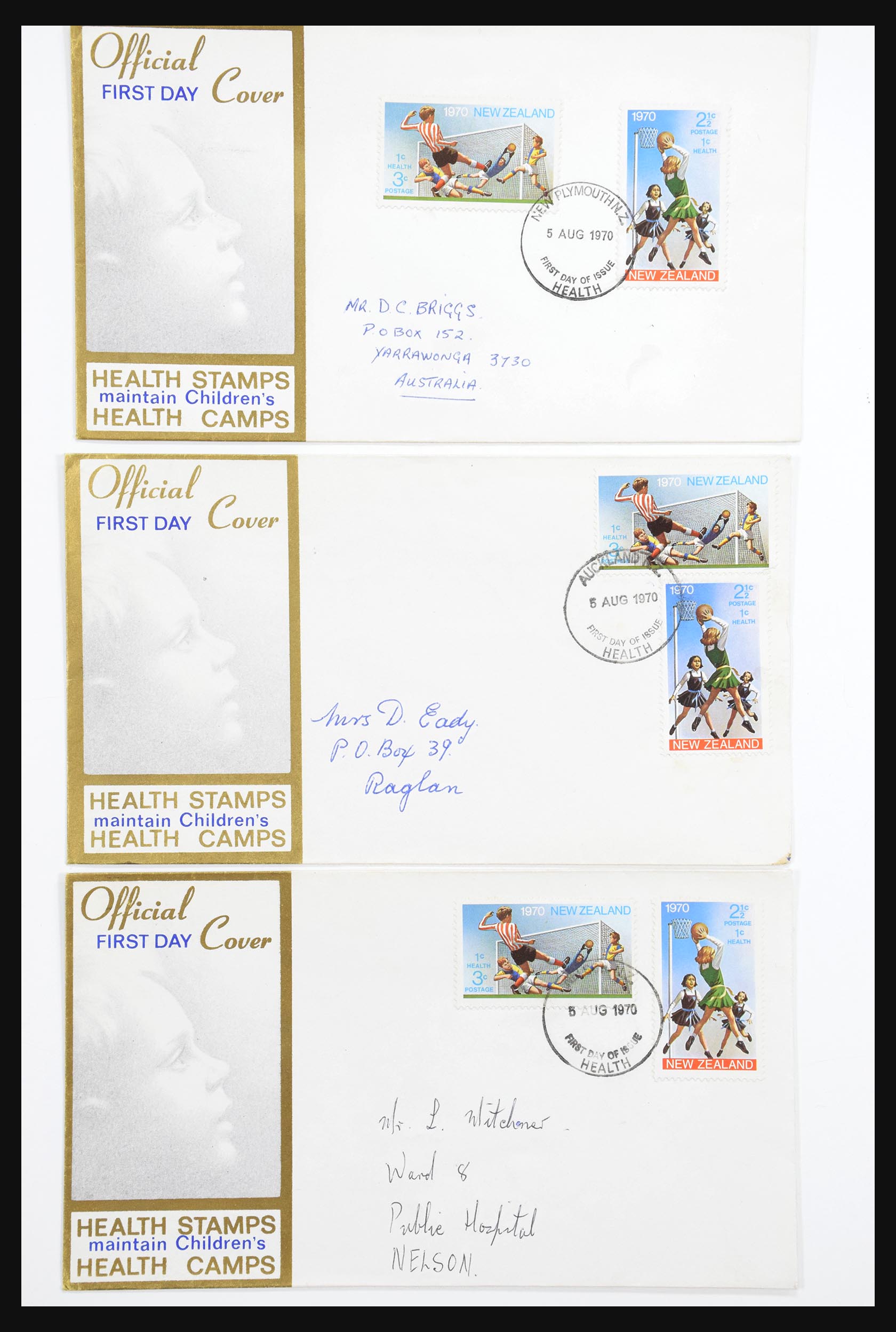 30821 285 - 30821 New Zealand FDC's 1960-1971.