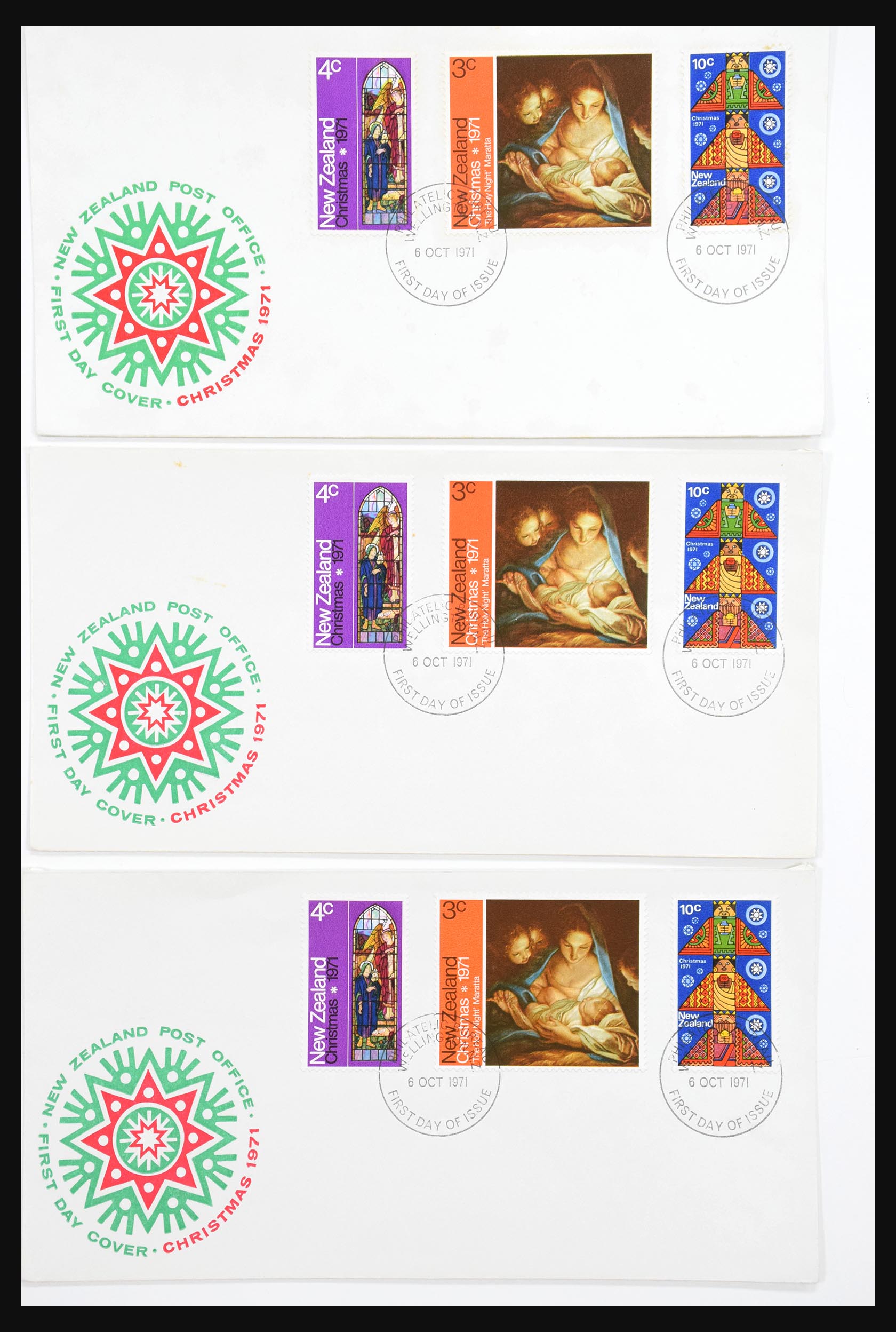 30821 287 - 30821 Nieuw Zeeland FDC's 1960-1971.