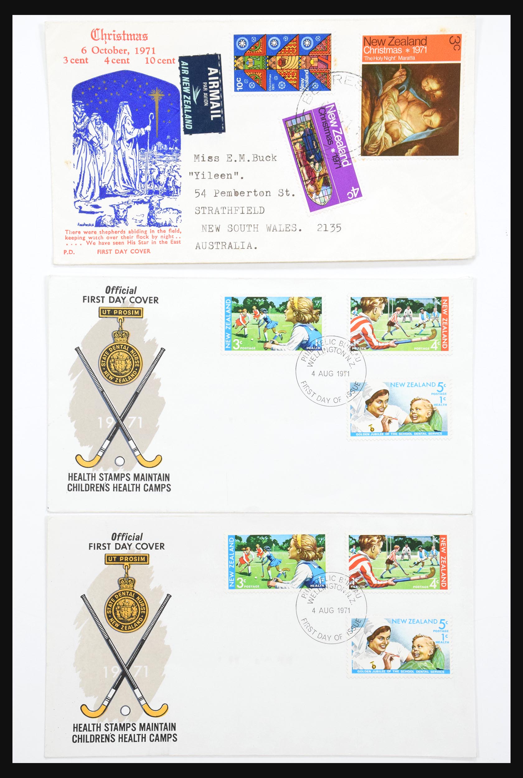 30821 292 - 30821 New Zealand FDC's 1960-1971.