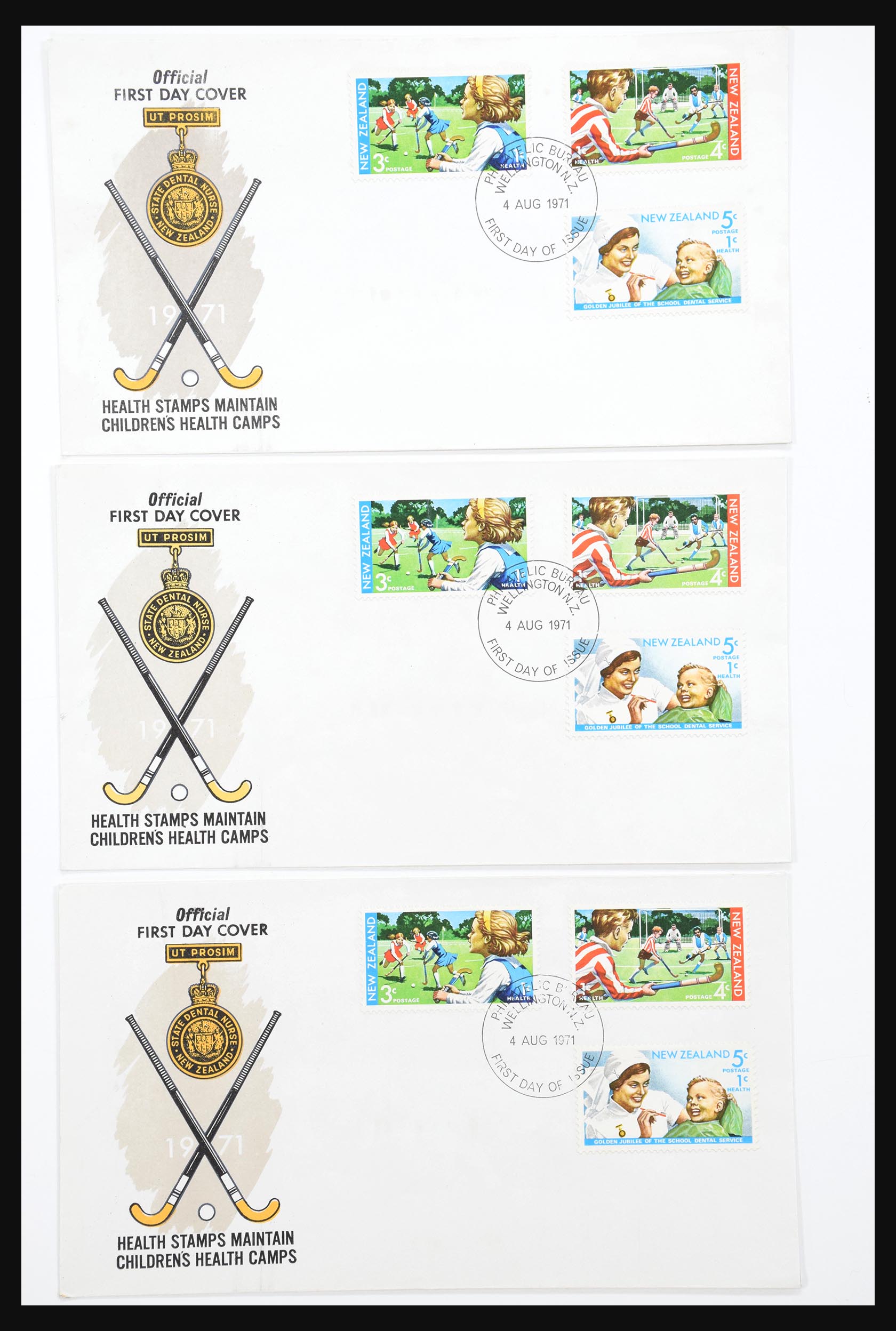 30821 293 - 30821 Nieuw Zeeland FDC's 1960-1971.