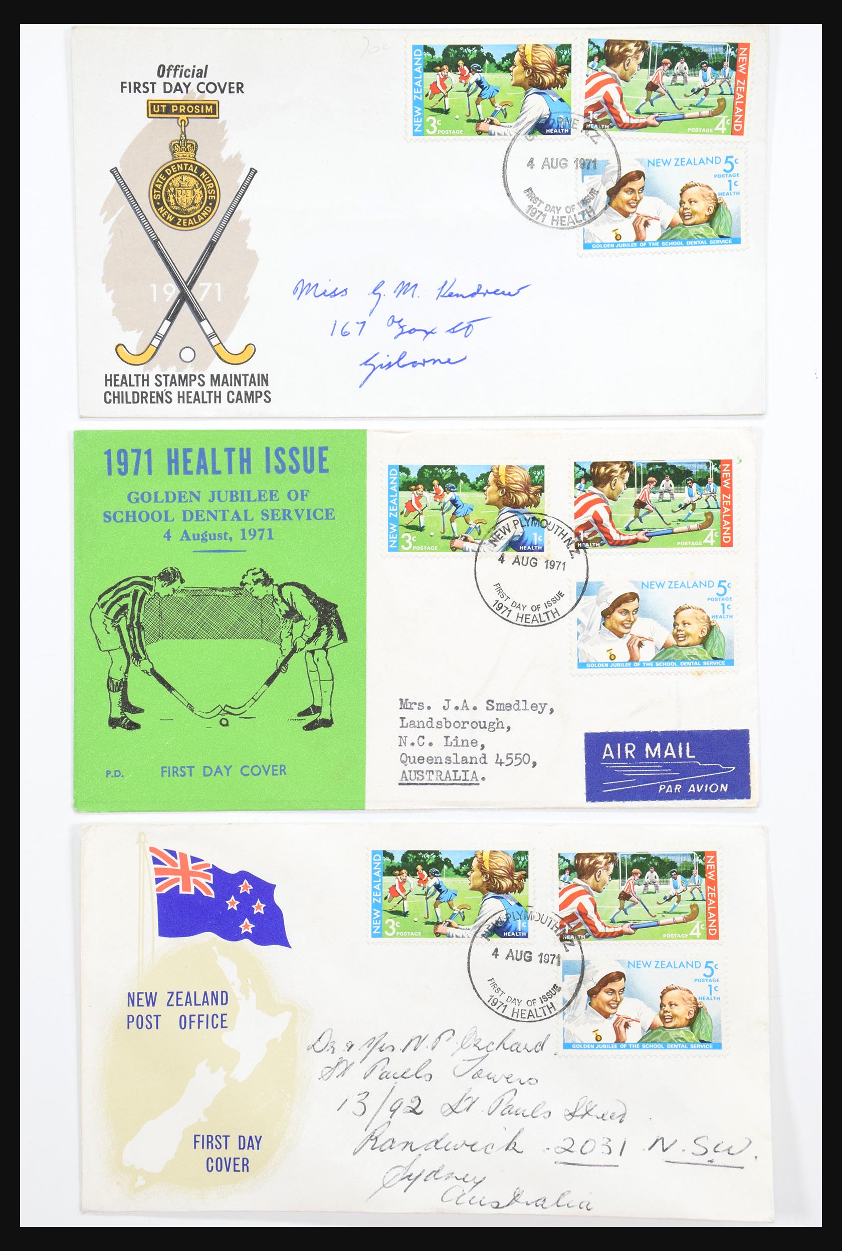 30821 295 - 30821 New Zealand FDC's 1960-1971.