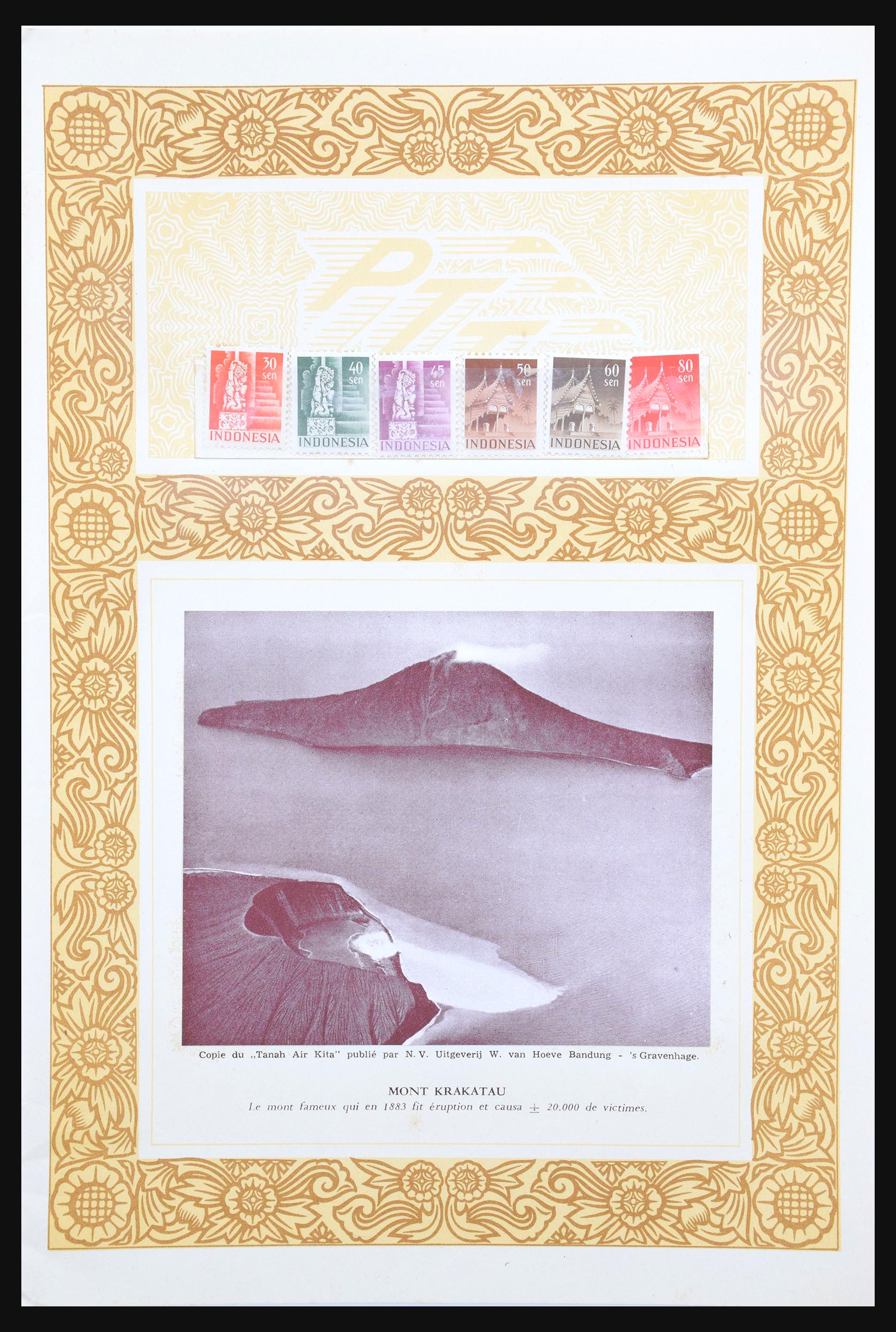 30830 005 - 30830 Indonesia 1949-1952.