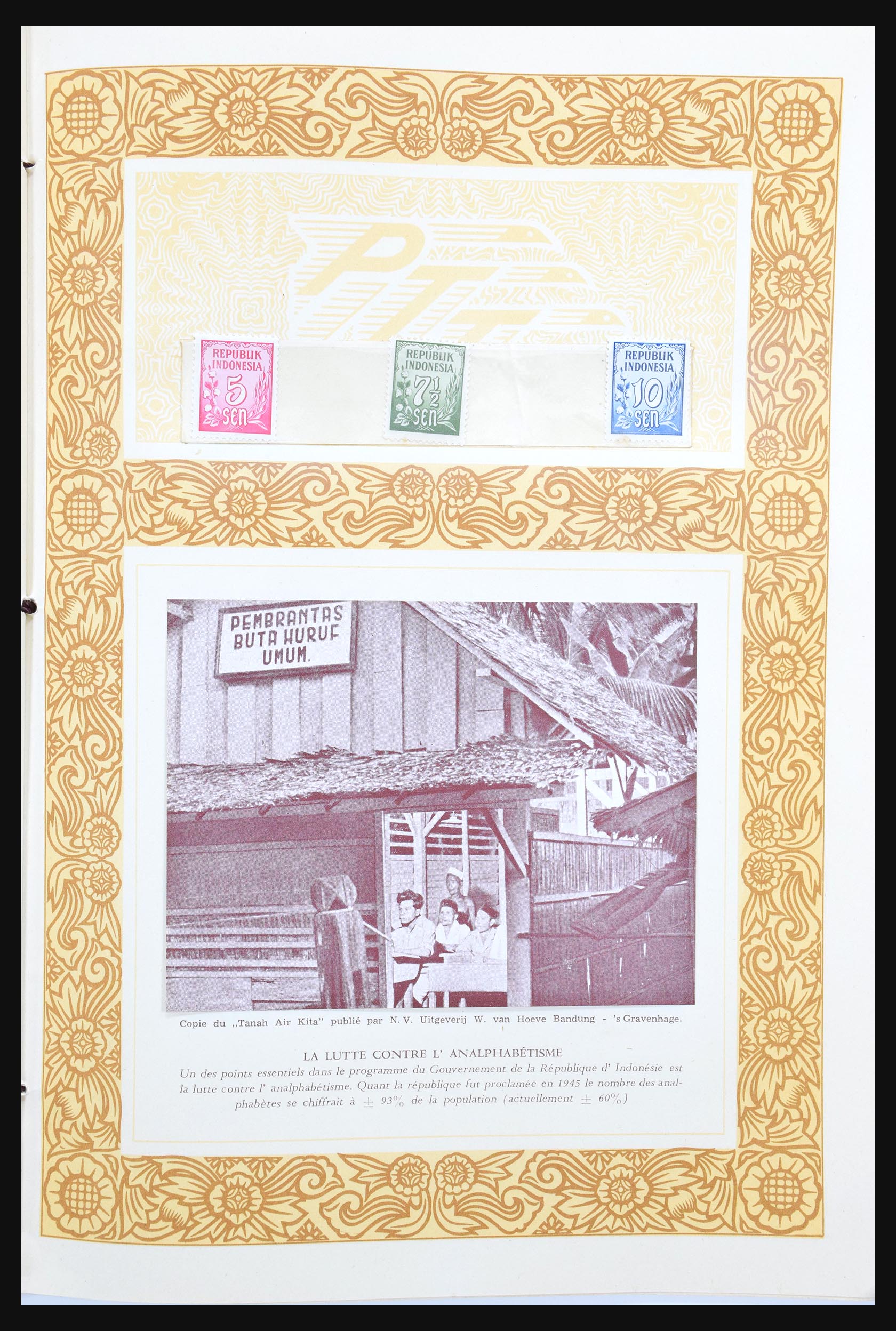 30830 014 - 30830 Indonesië 1949-1952.