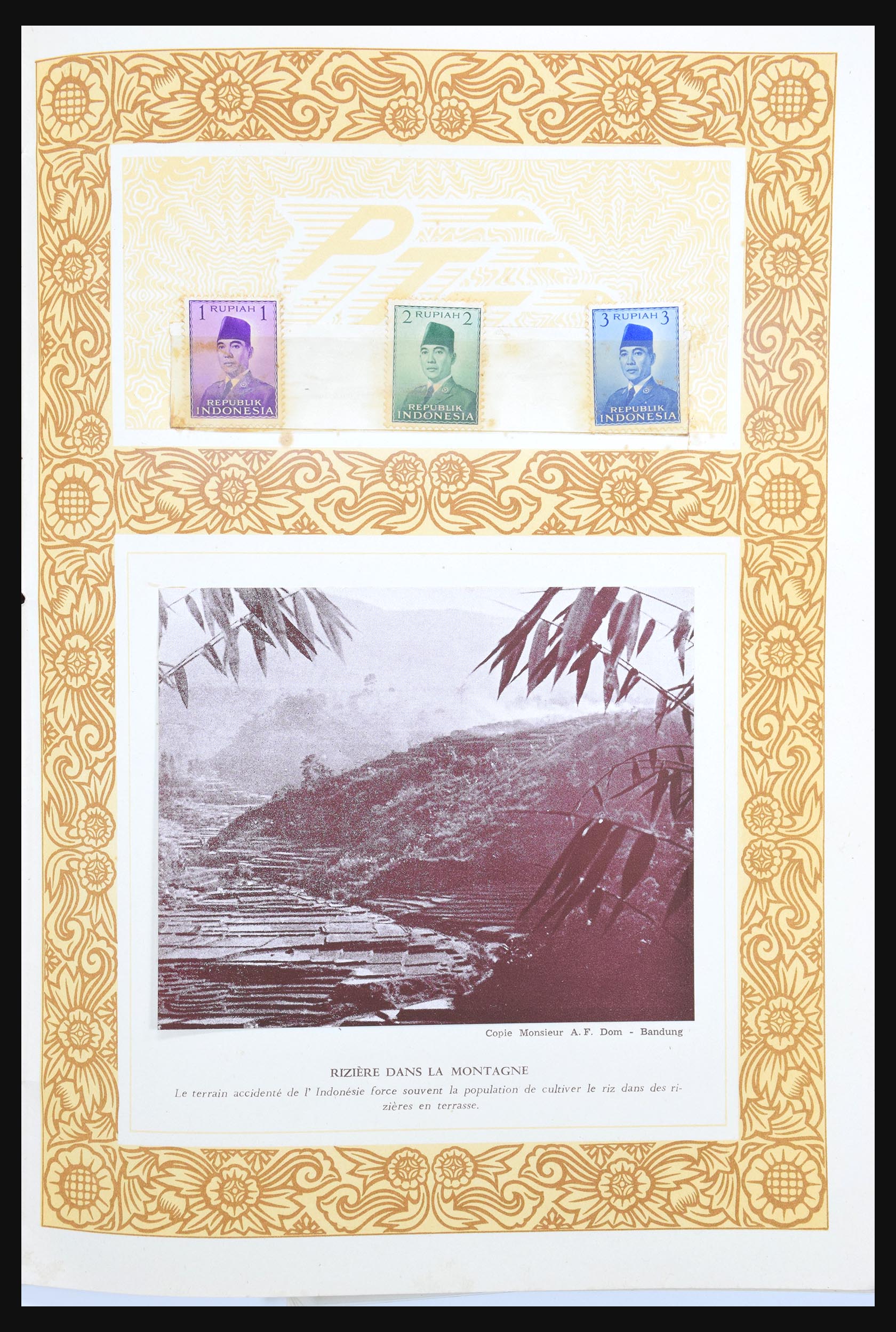 30830 016 - 30830 Indonesië 1949-1952.