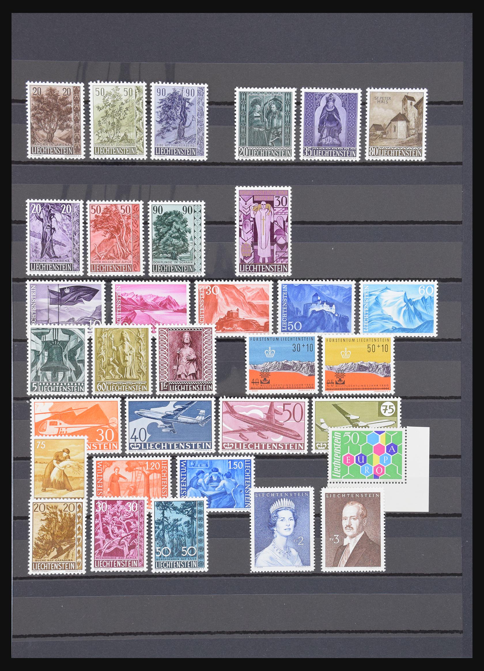 30857 007 - 30857 Liechtenstein 1920-1972.