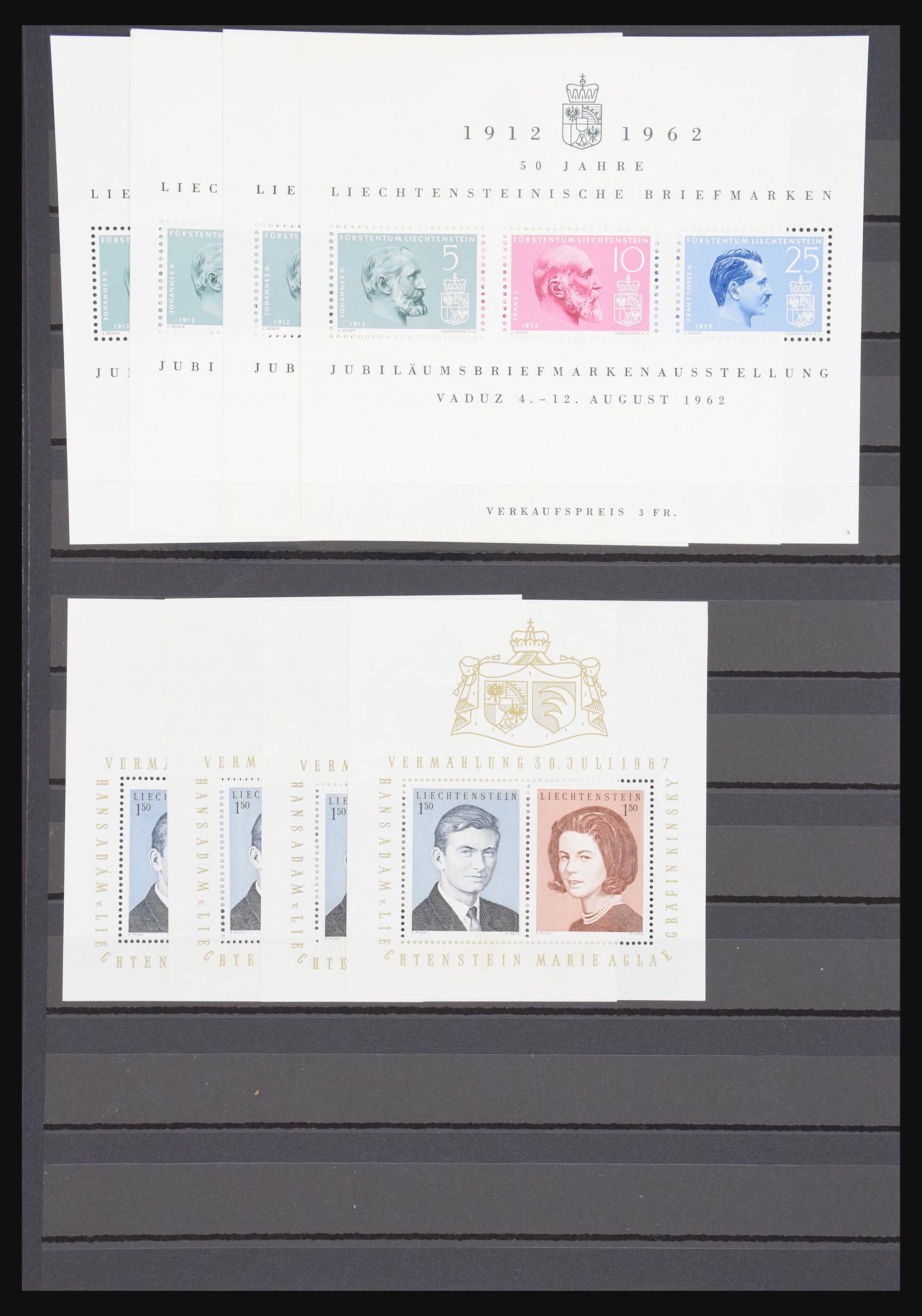 30857 010 - 30857 Liechtenstein 1920-1972.