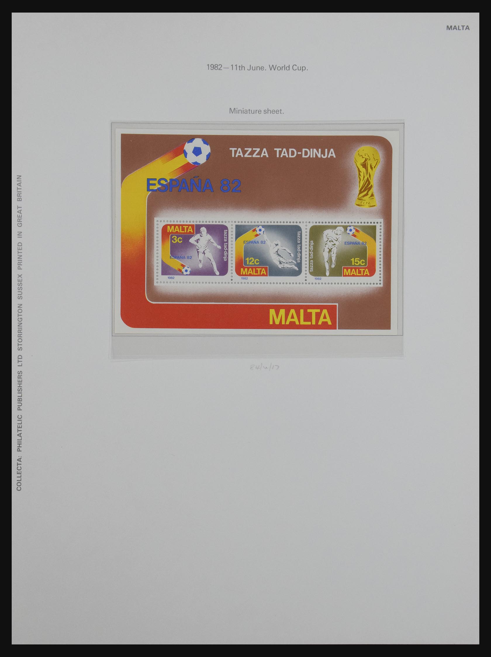 30958 083 - 30958 Malta 1860-1985.