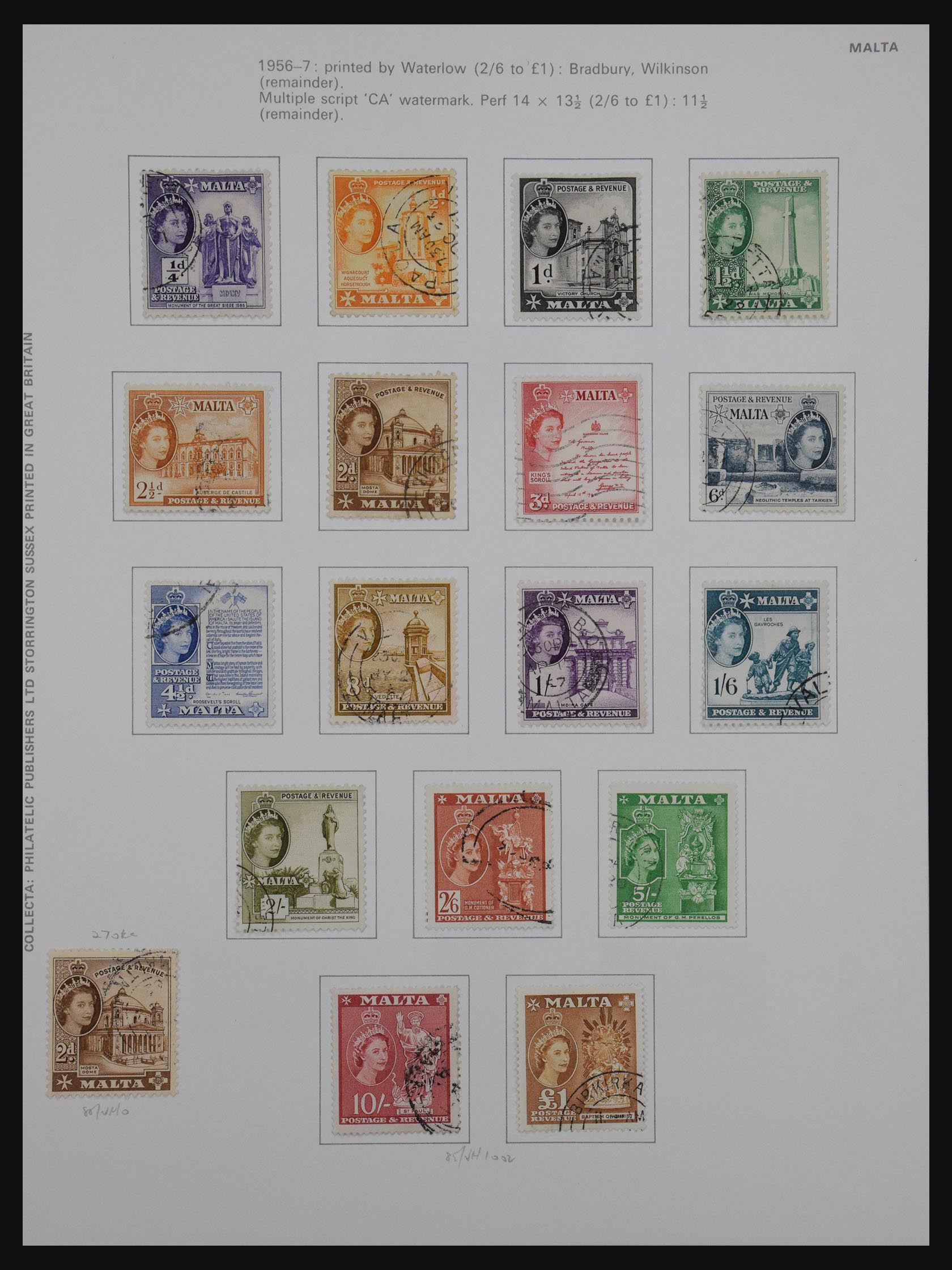 30959 022 - 30959 Malta 1860-1985.