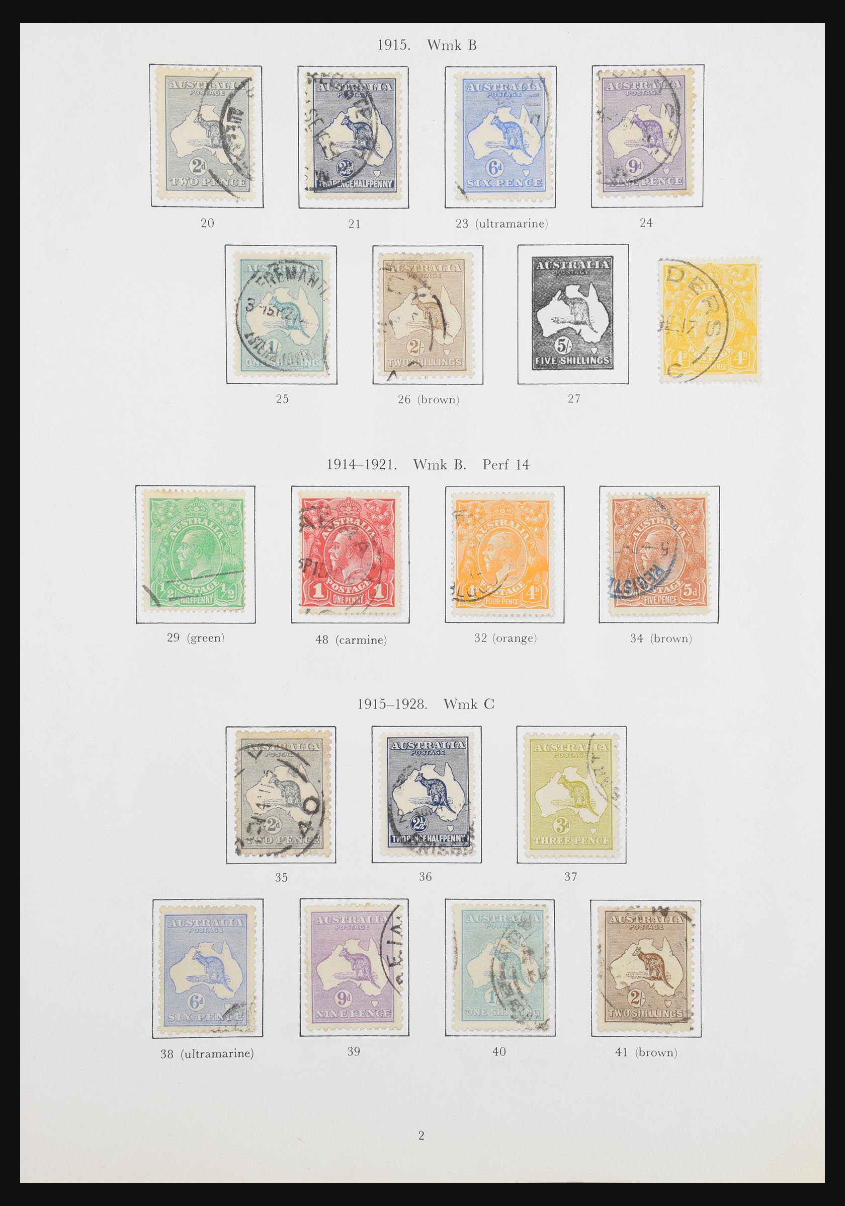 30963 002 - 30963 Australië 1913-1990.