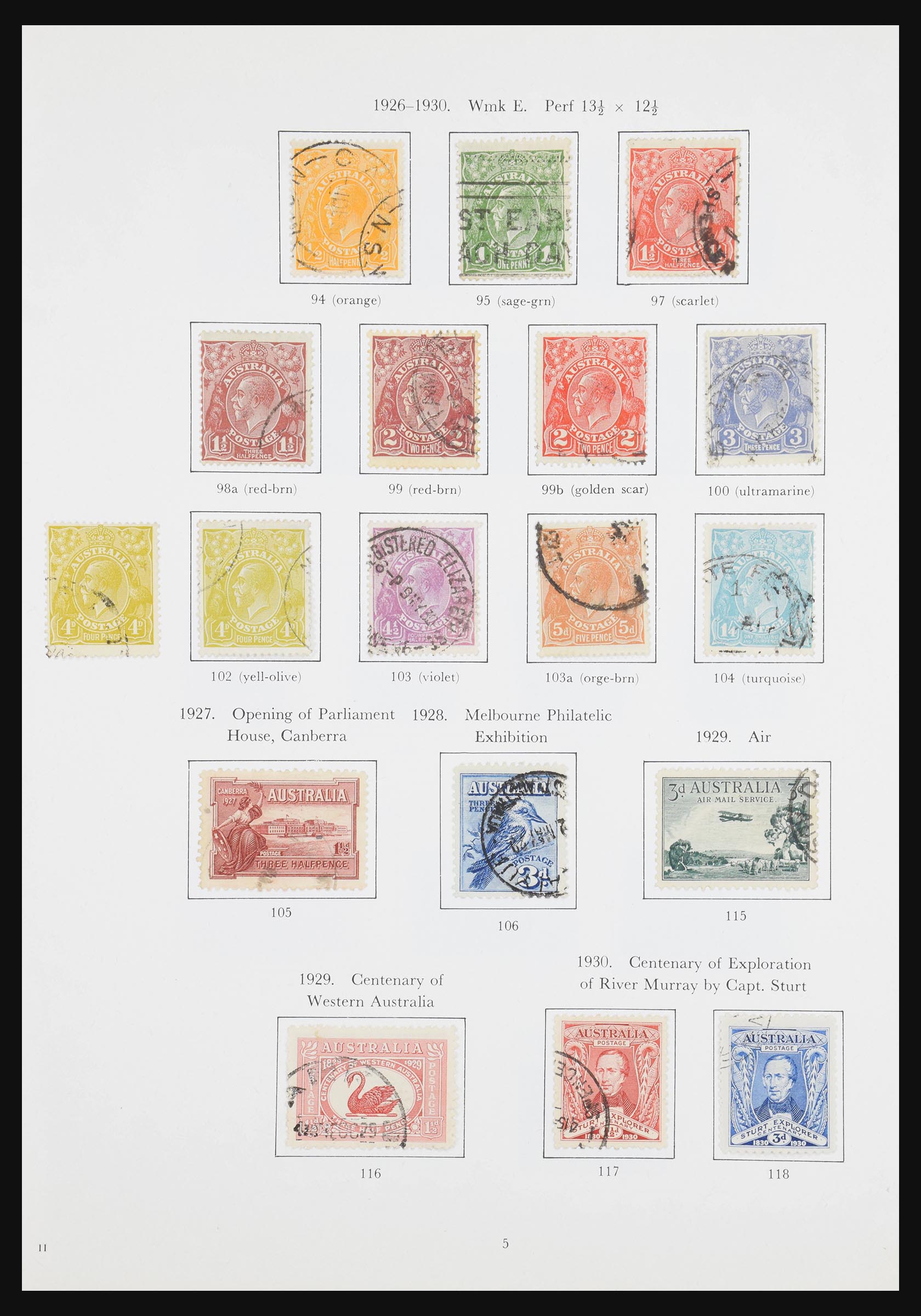 30963 005 - 30963 Australië 1913-1990.